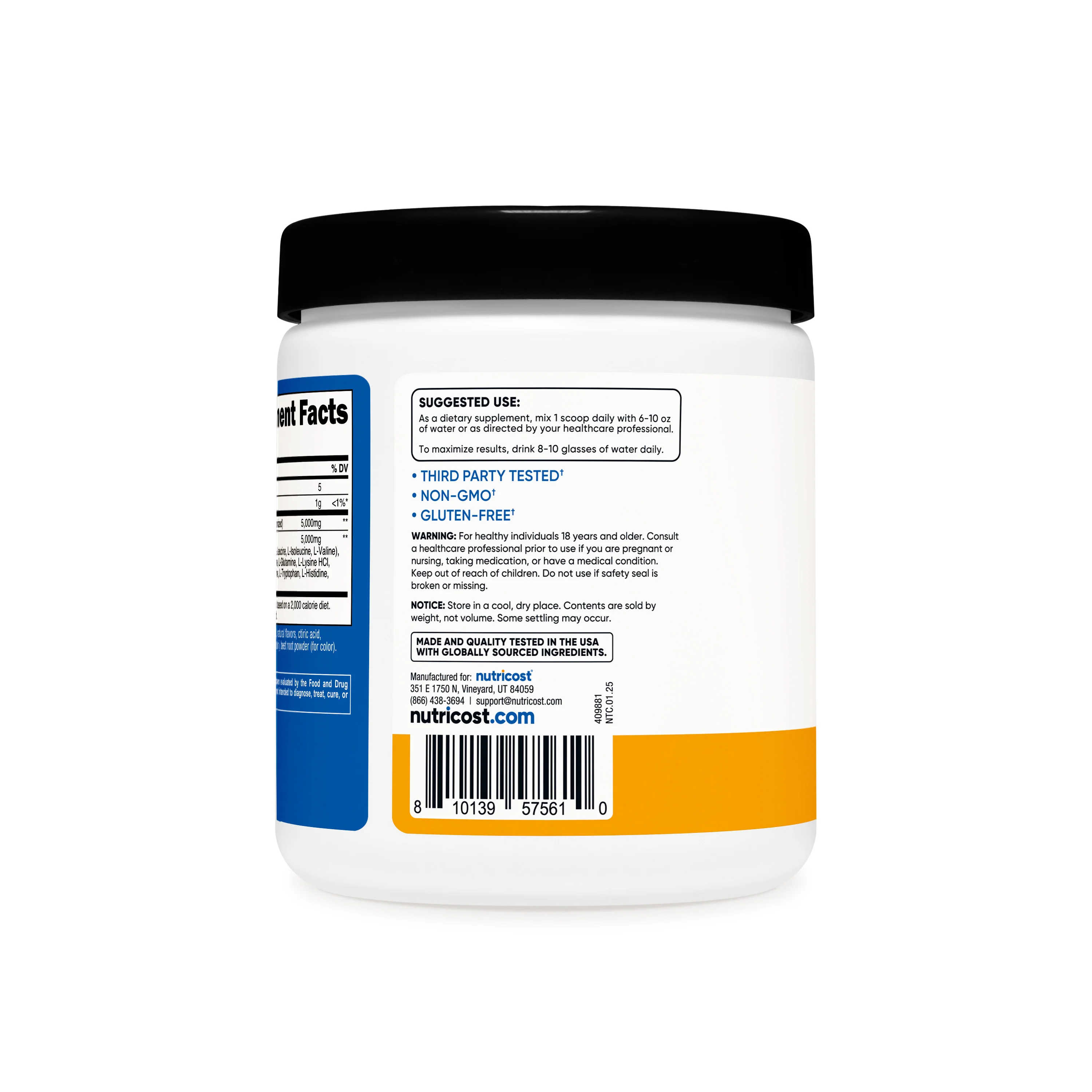 Nutricost Creatine + Aminos Powder - Image 9