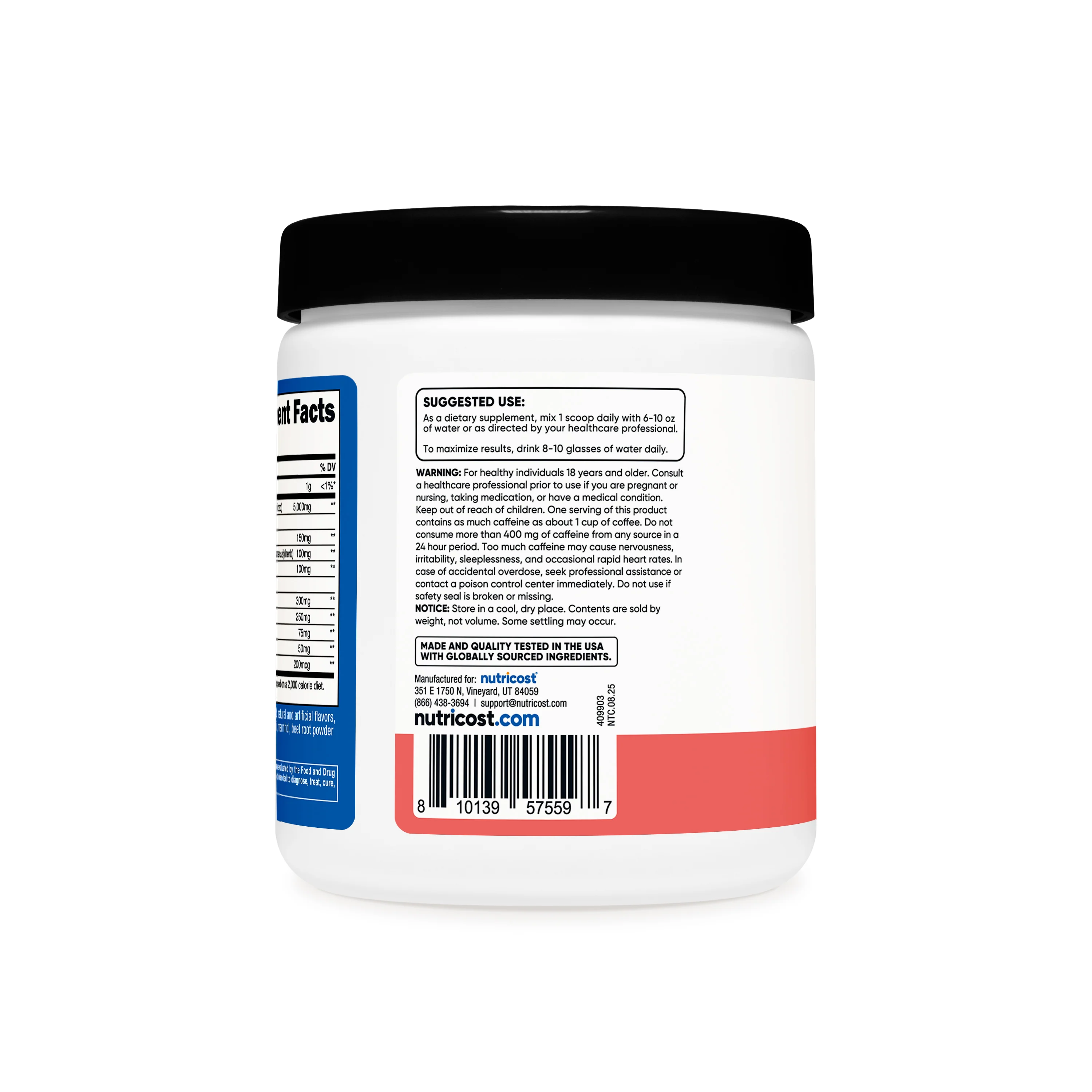 Nutricost Creatine + Energy Powder - Image 12