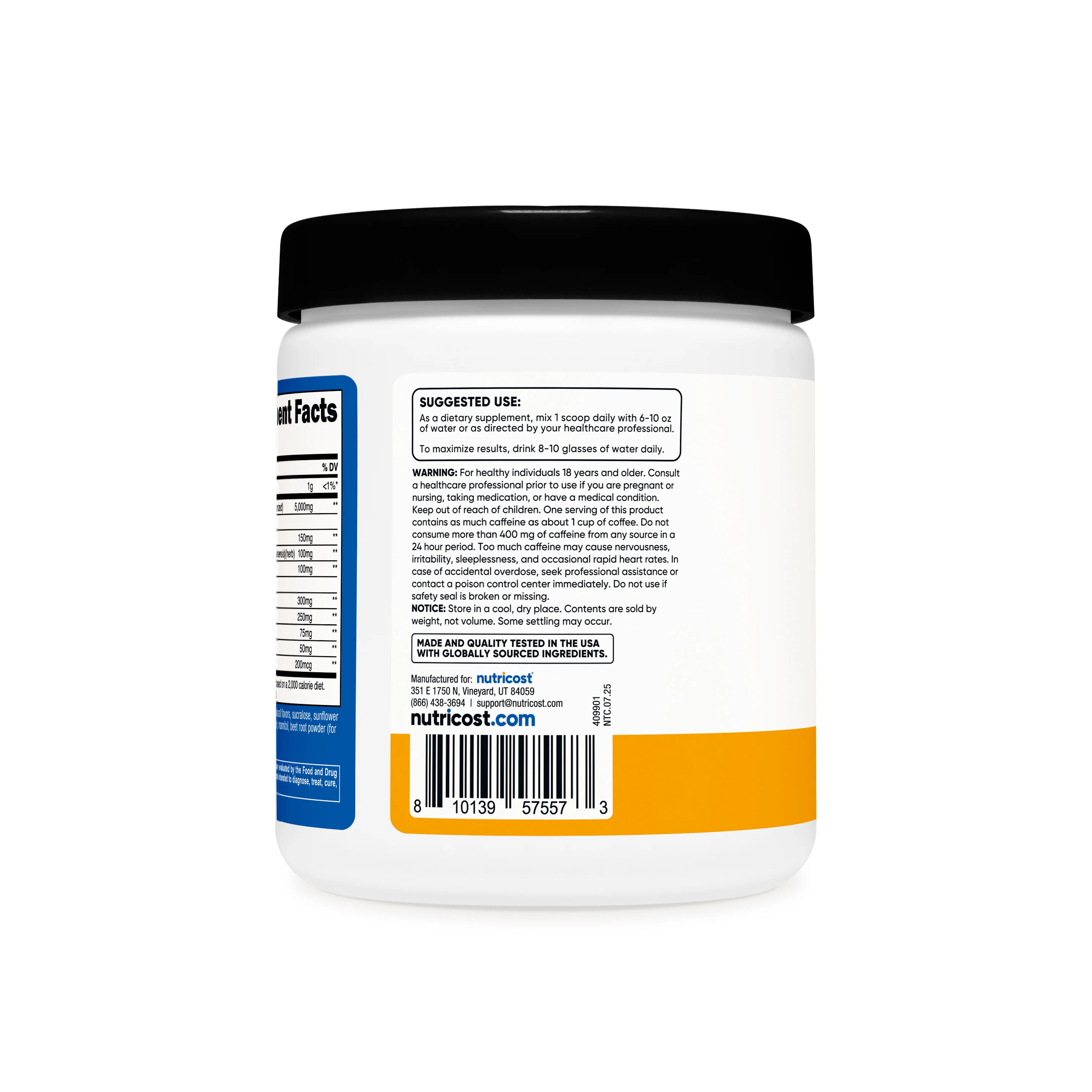 Nutricost Creatine + Energy Powder - Image 8