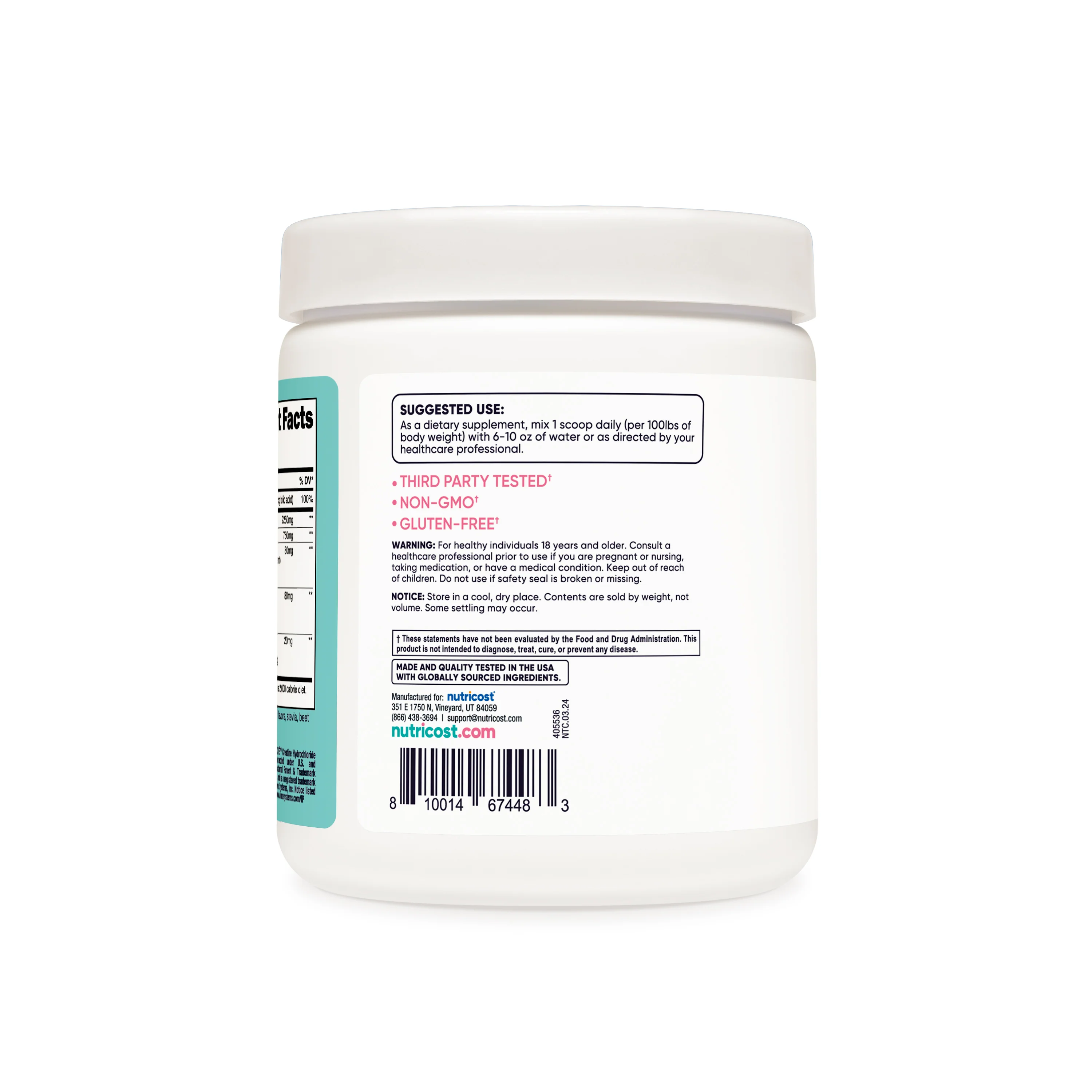 Nutricost Creatine for Women - Image 12