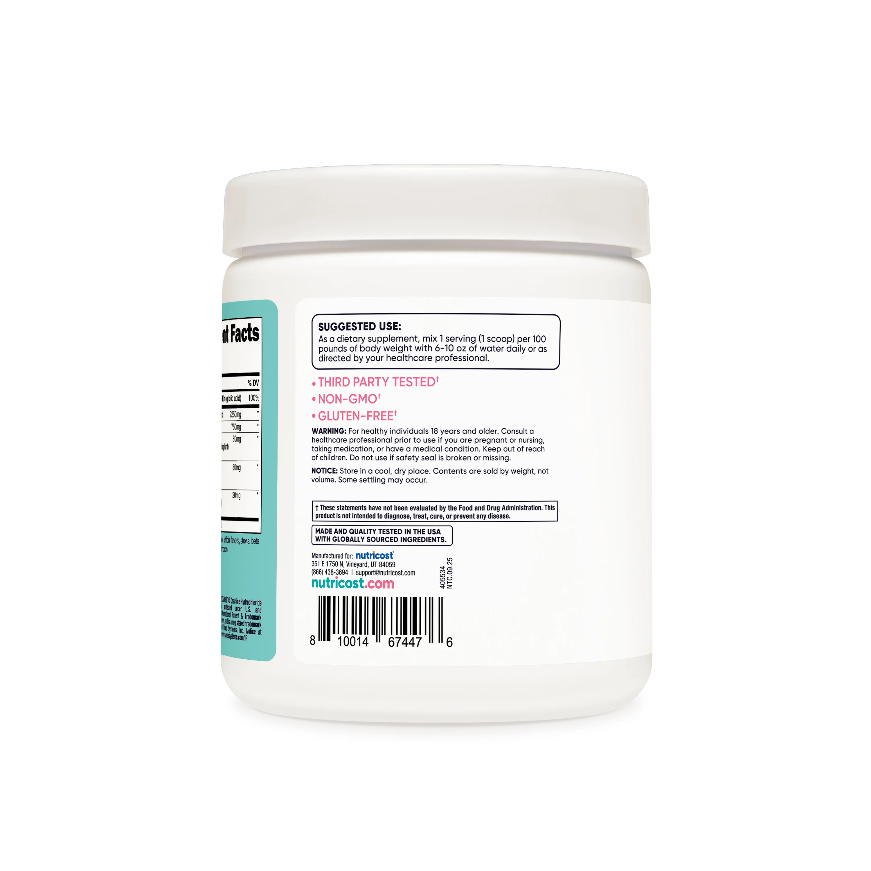 Nutricost Creatine for Women - Image 6