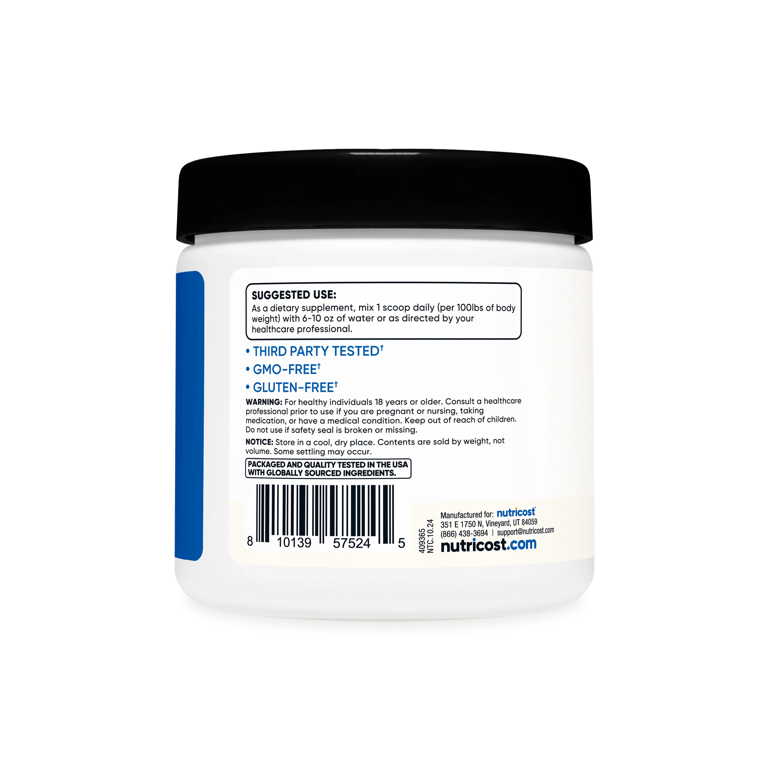 Nutricost Creatine HCl Powder - Image 3