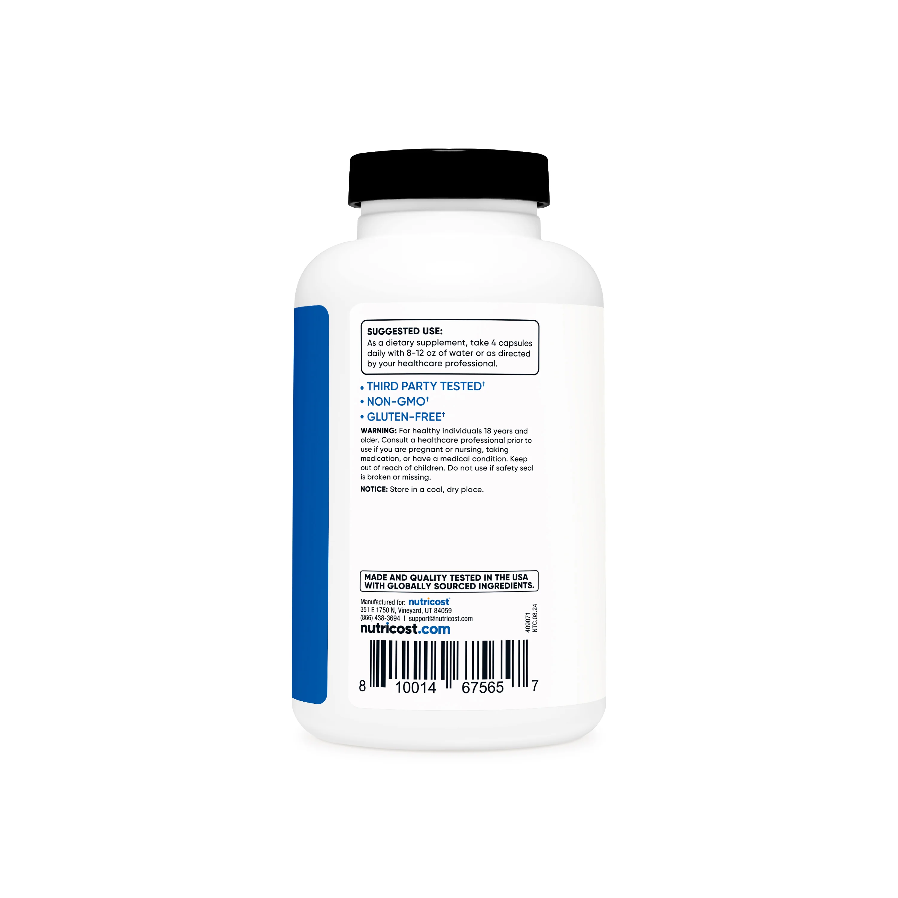 Nutricost Creatine Monohydrate Capsules - Image 3