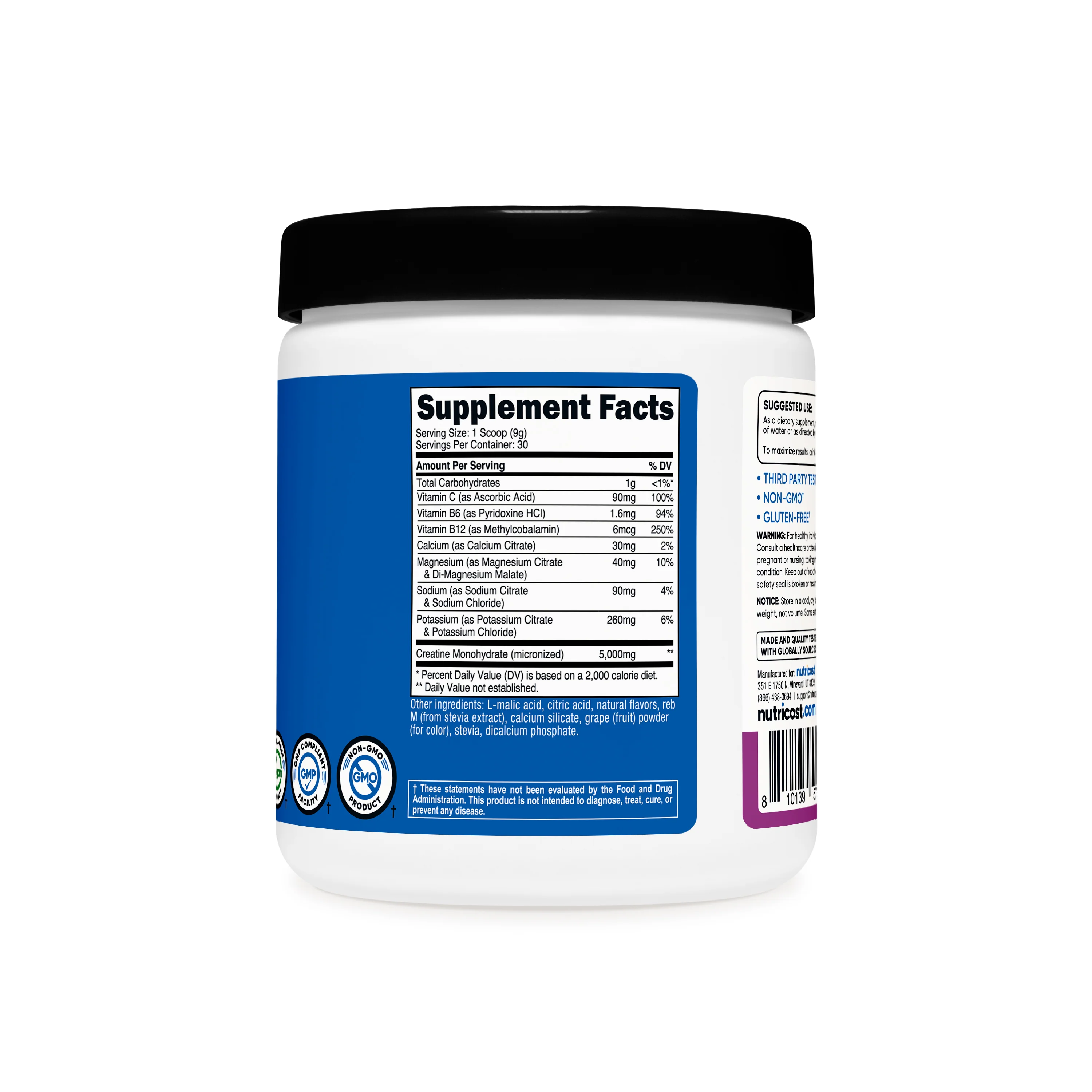 Nutricost Creatine Monohydrate + Hydration - Image 8