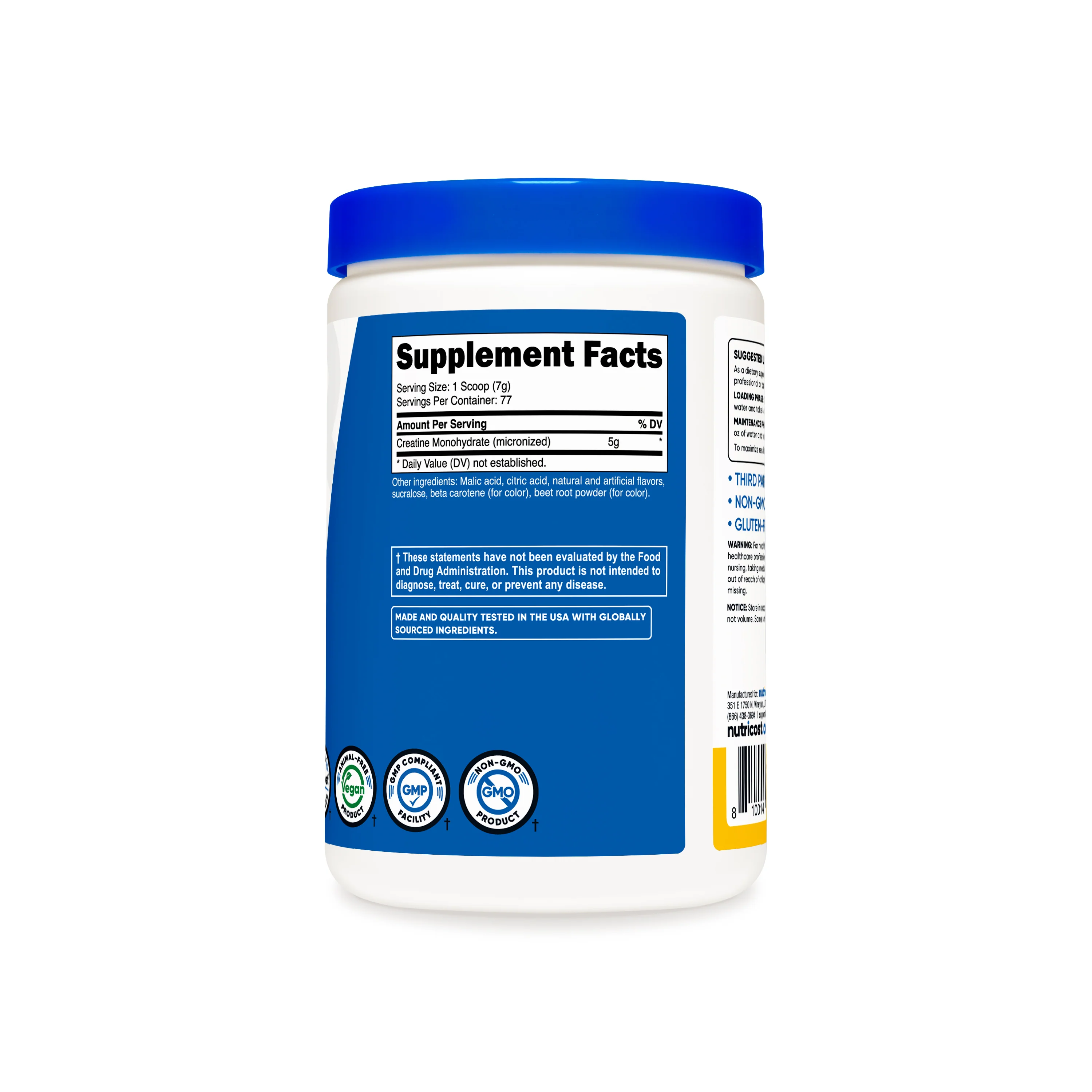 Nutricost Creatine Monohydrate Powder - Image 14