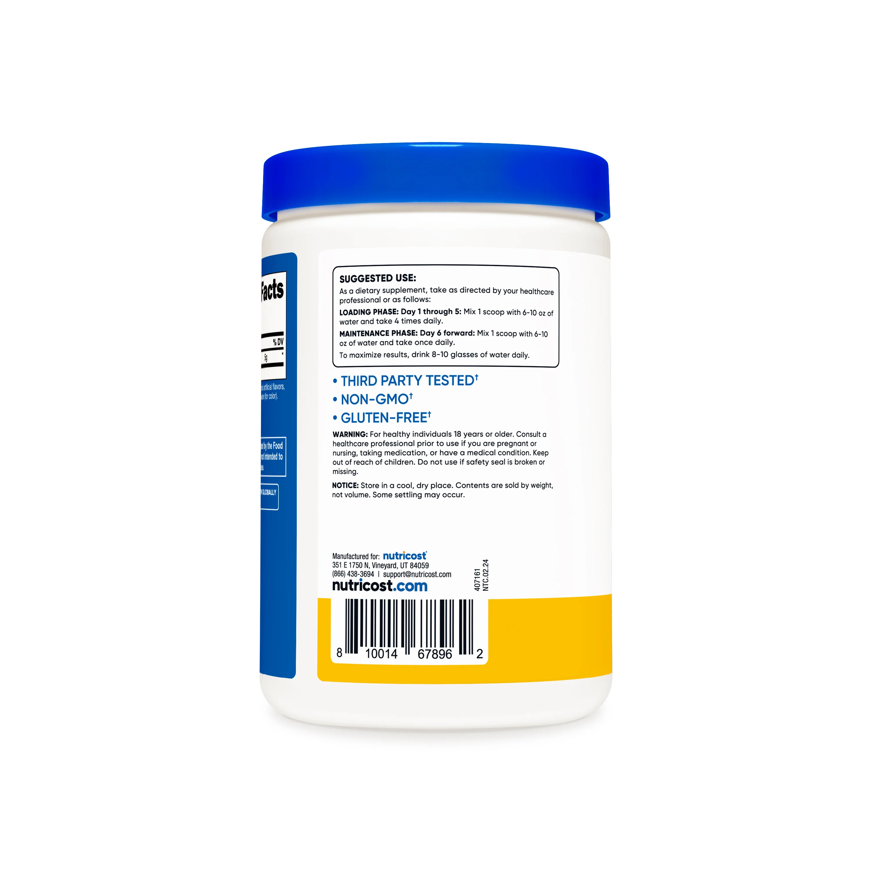 Nutricost Creatine Monohydrate Powder - Image 16