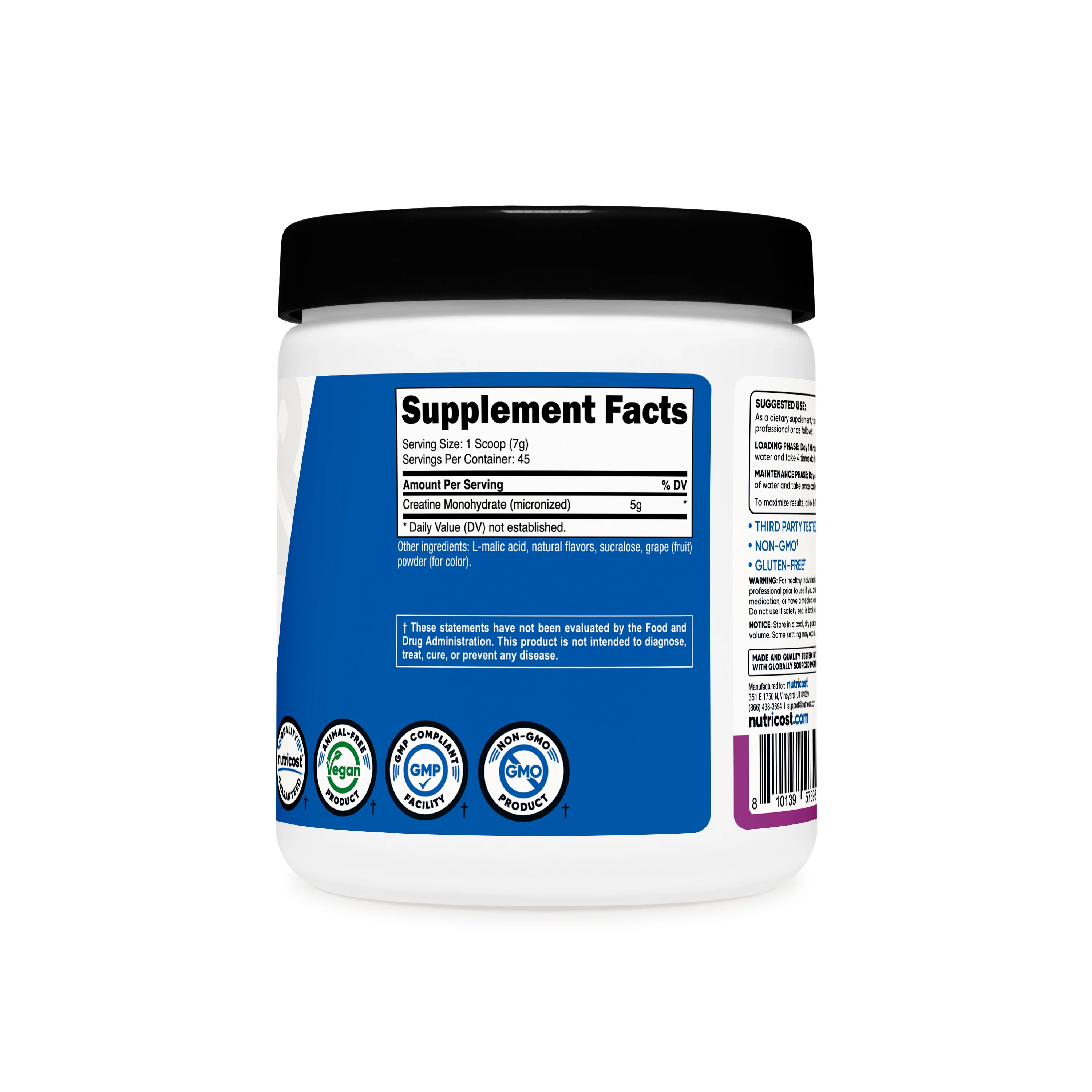 Nutricost Creatine Monohydrate Powder - Image 35