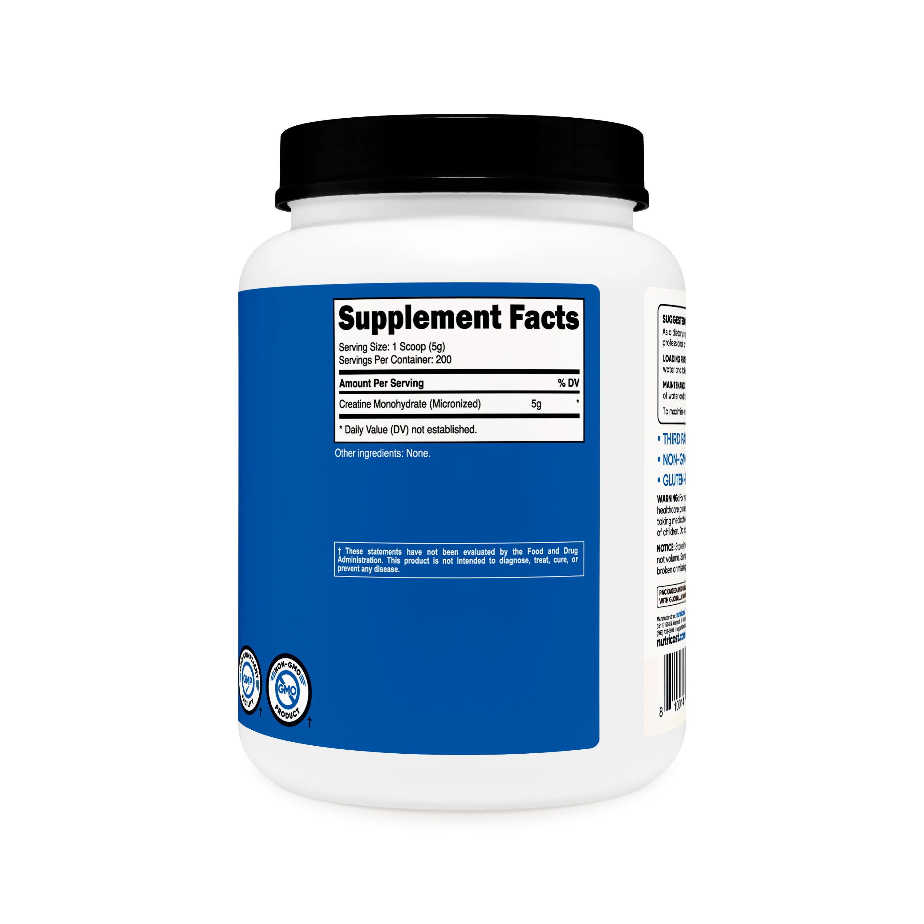 Nutricost Creatine Monohydrate Powder - Image 5