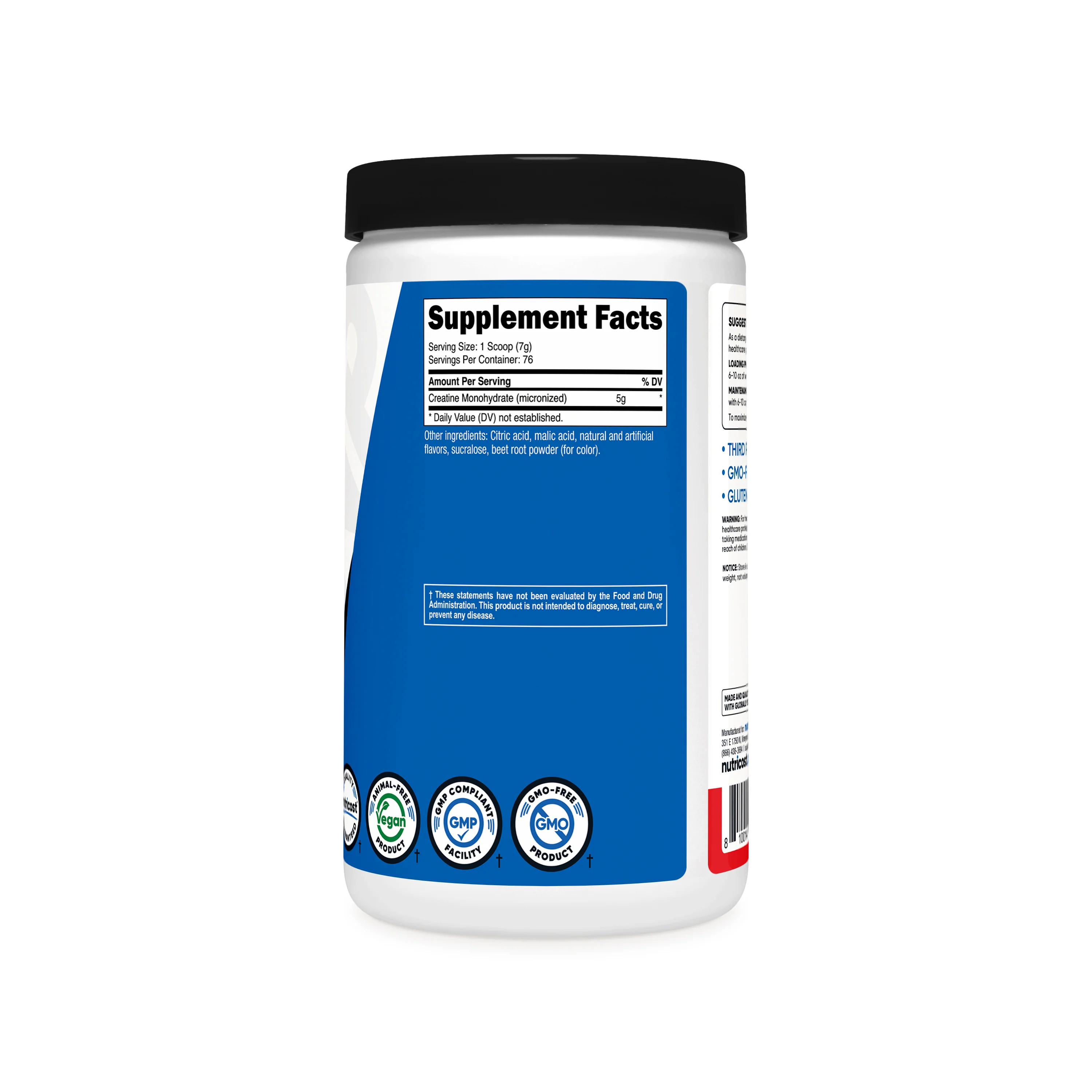 Nutricost Creatine Monohydrate Powder - Image 69