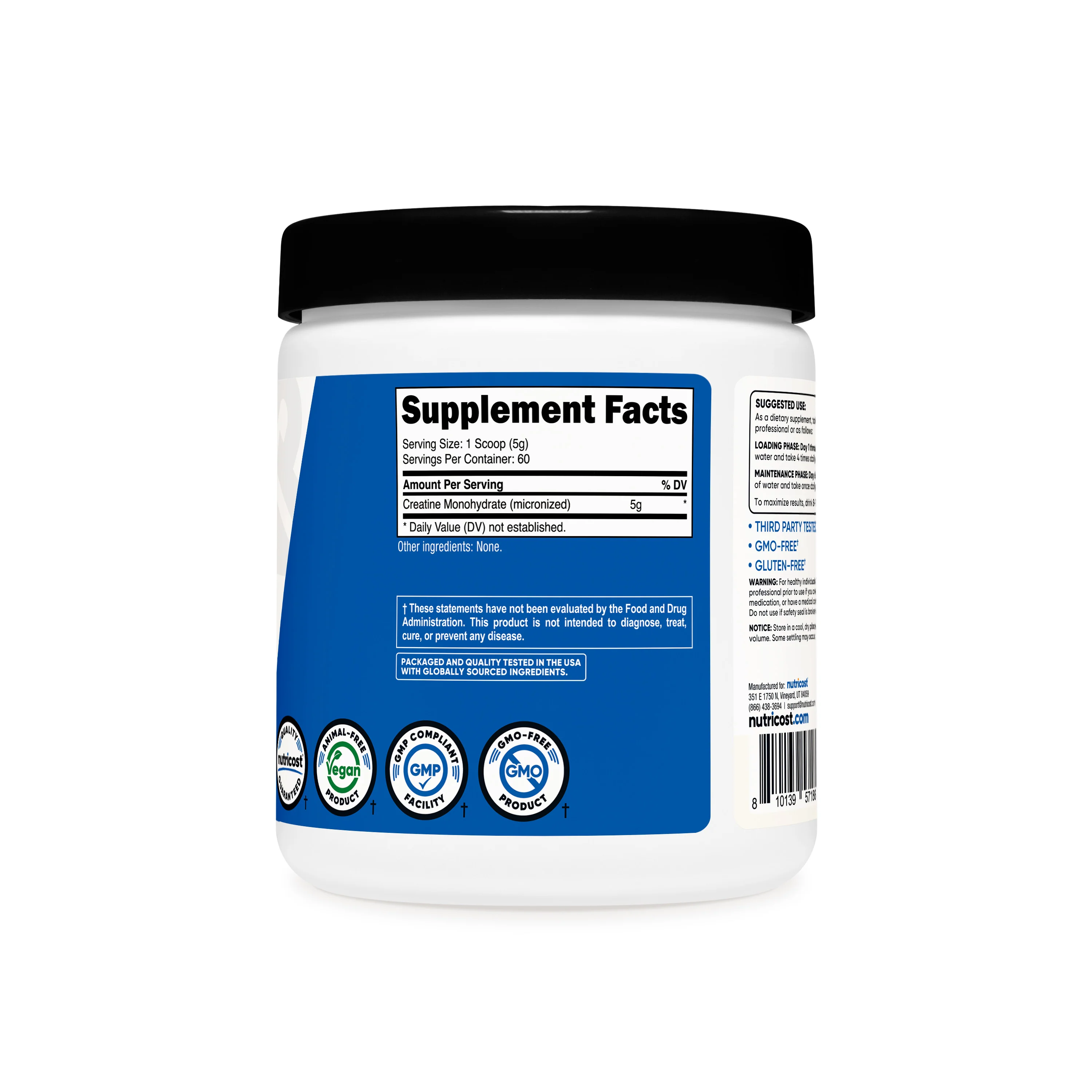 Nutricost Creatine Monohydrate Powder - Image 8
