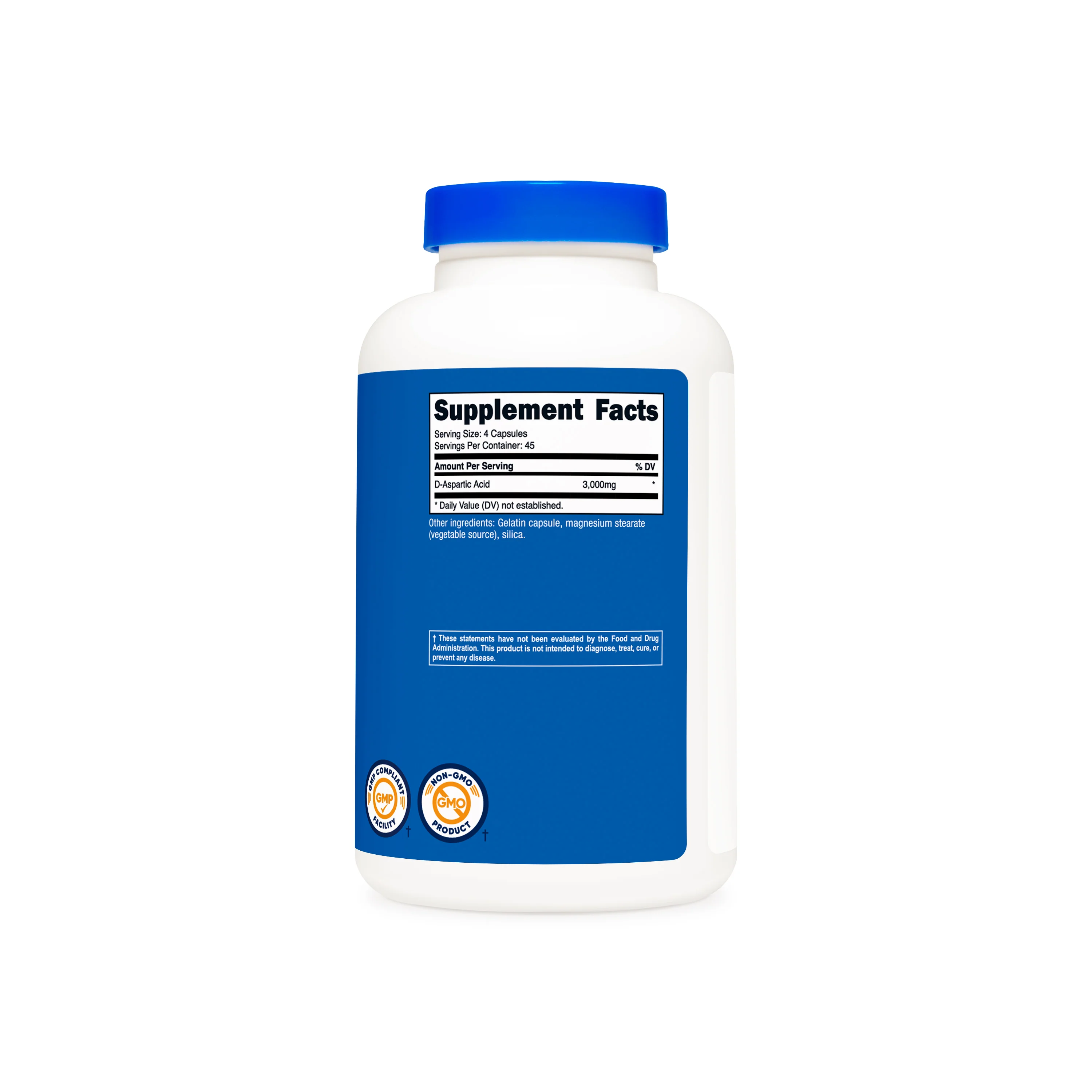 Nutricost D-Aspartic Acid Capsules - Image 5