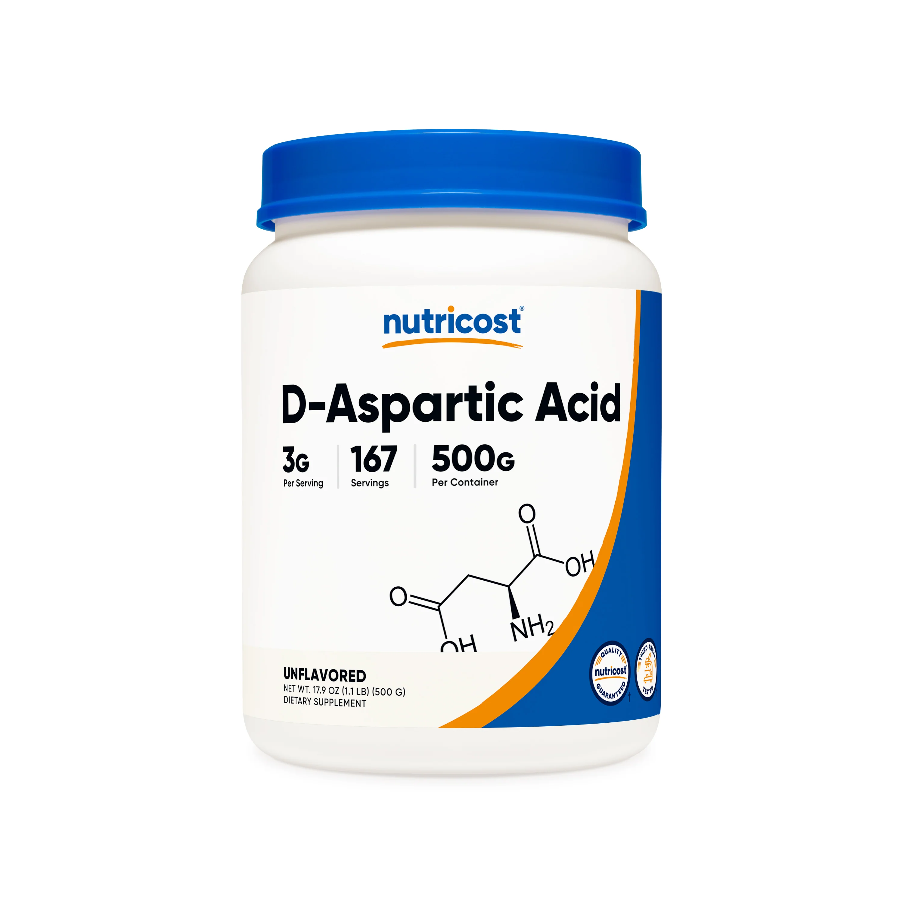 Nutricost D-Aspartic Acid Powder - Image 10