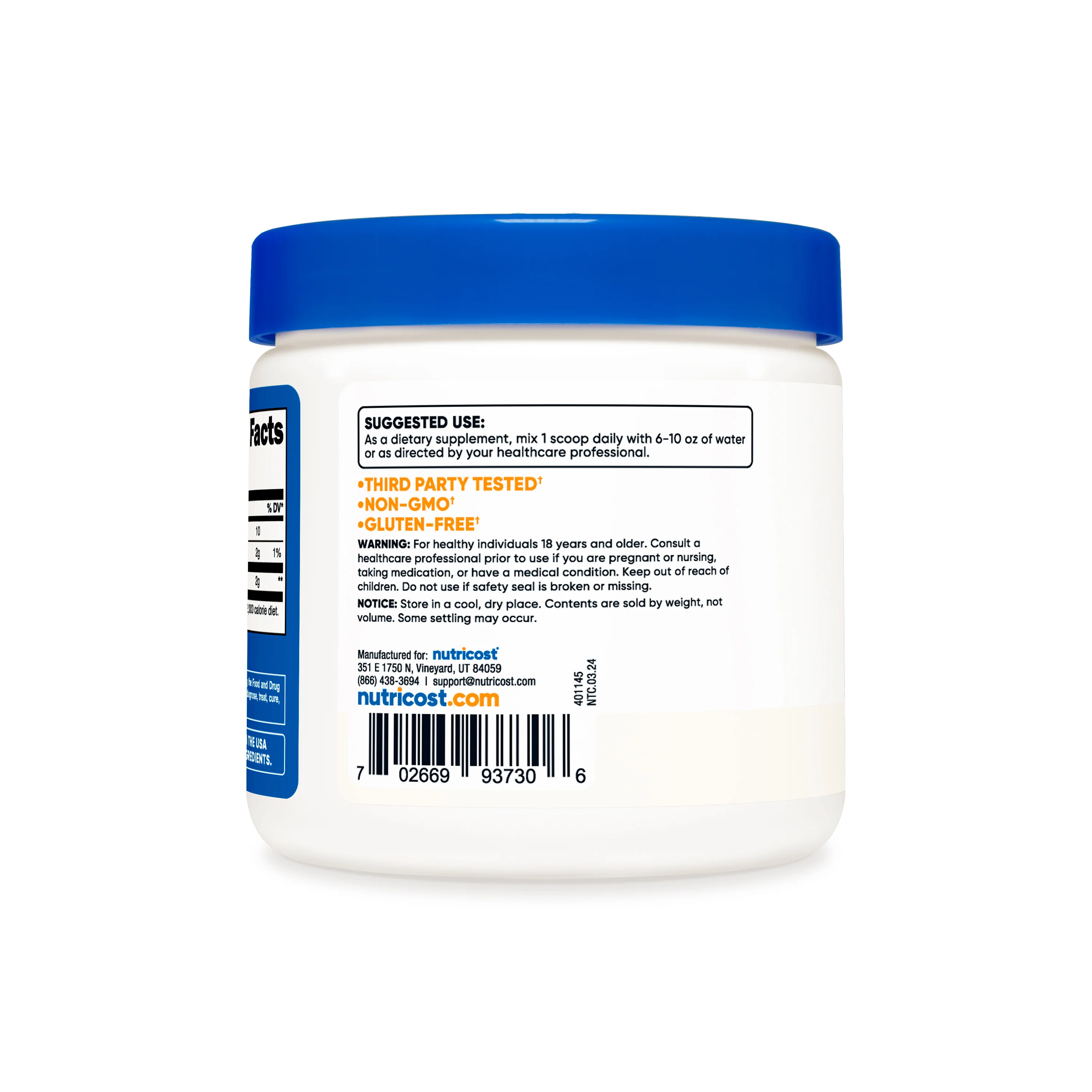 Nutricost D-Mannose Powder - Image 3