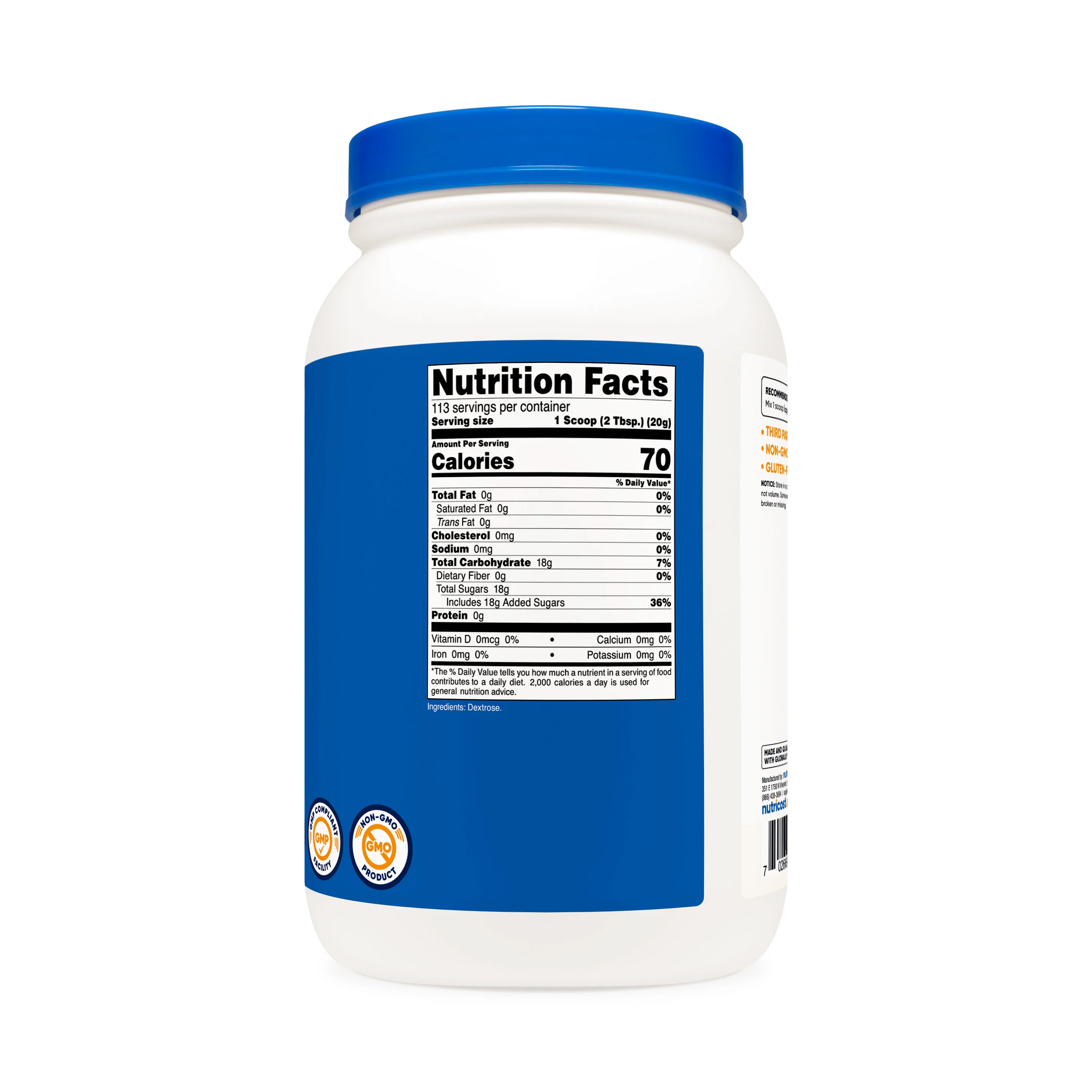 Nutricost Dextrose Powder - Image 6