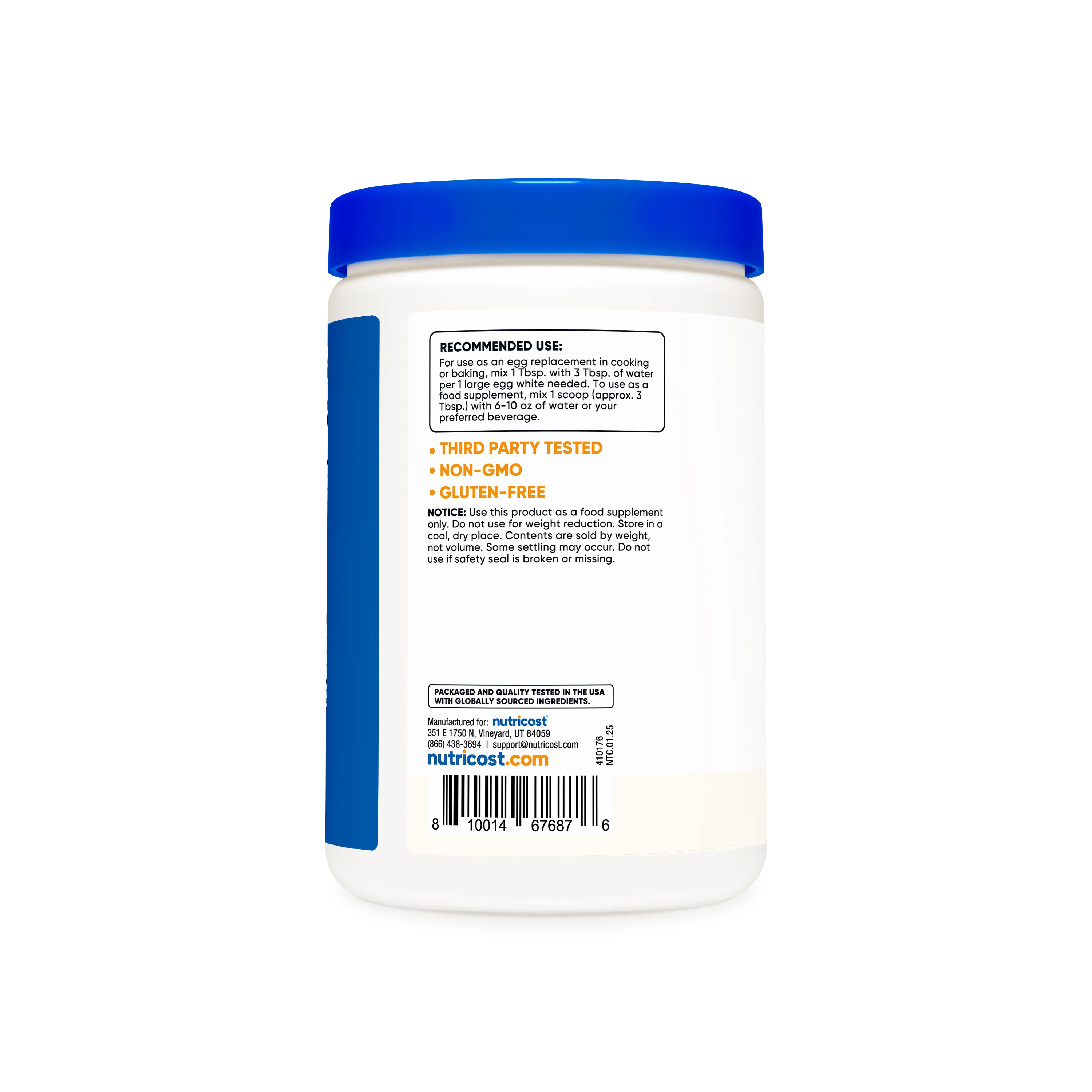 Nutricost Egg White Protein Powder - Image 3