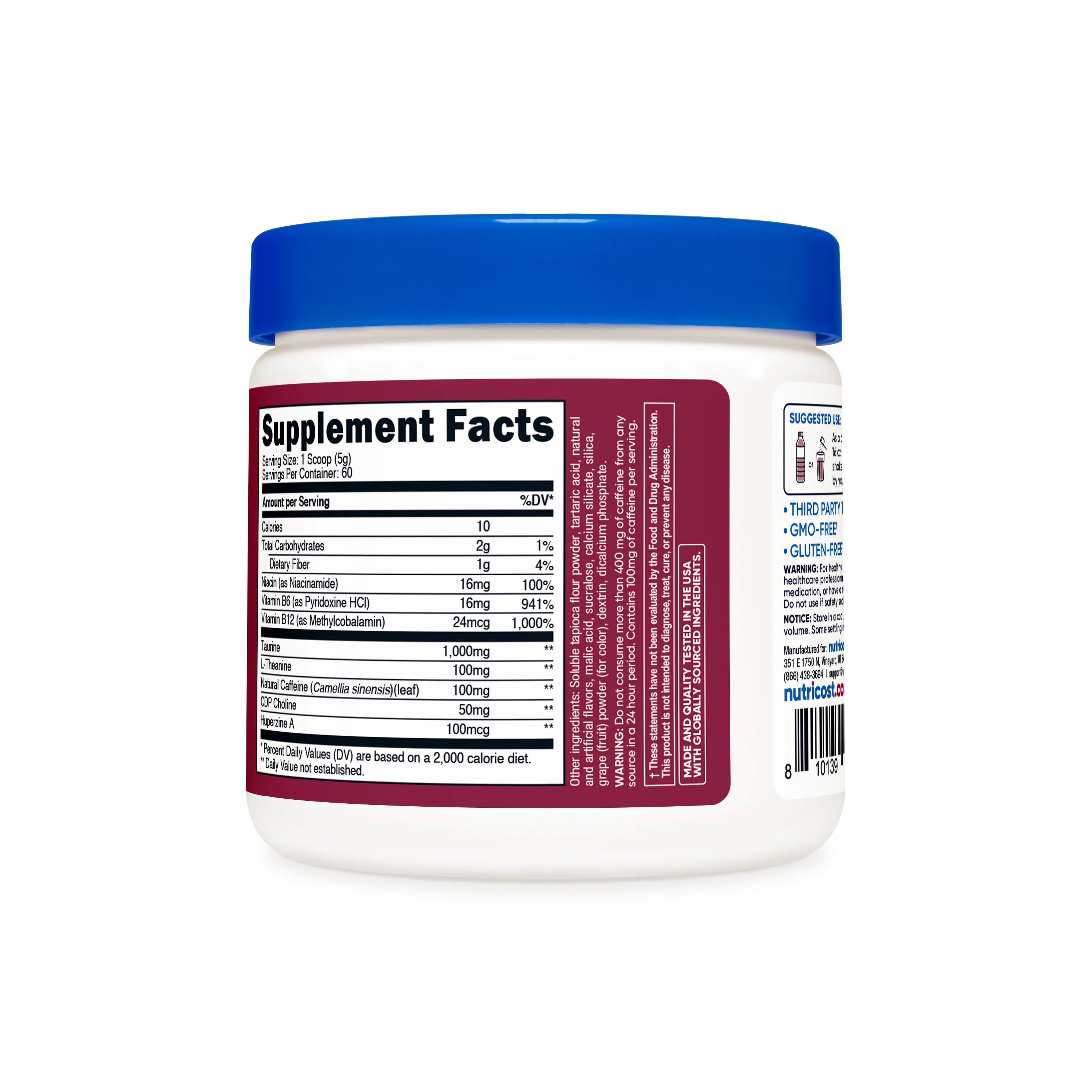 Nutricost Energy Powder - Image 5