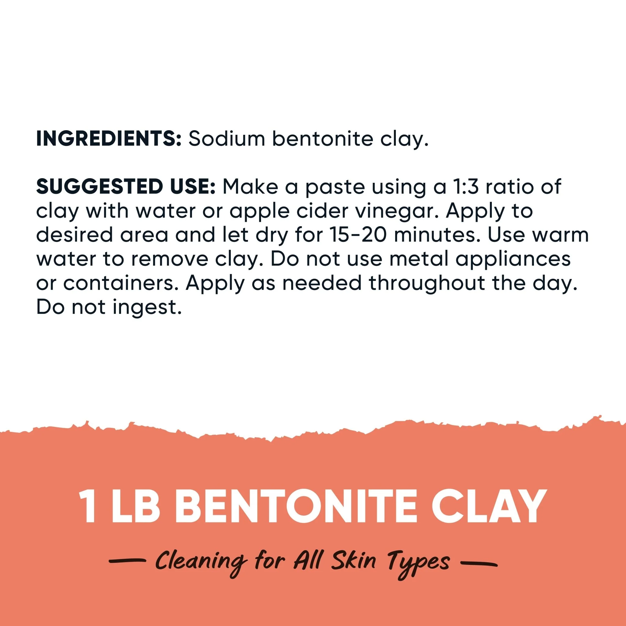 Nutricost Essentials Bentonite Clay - Image 2