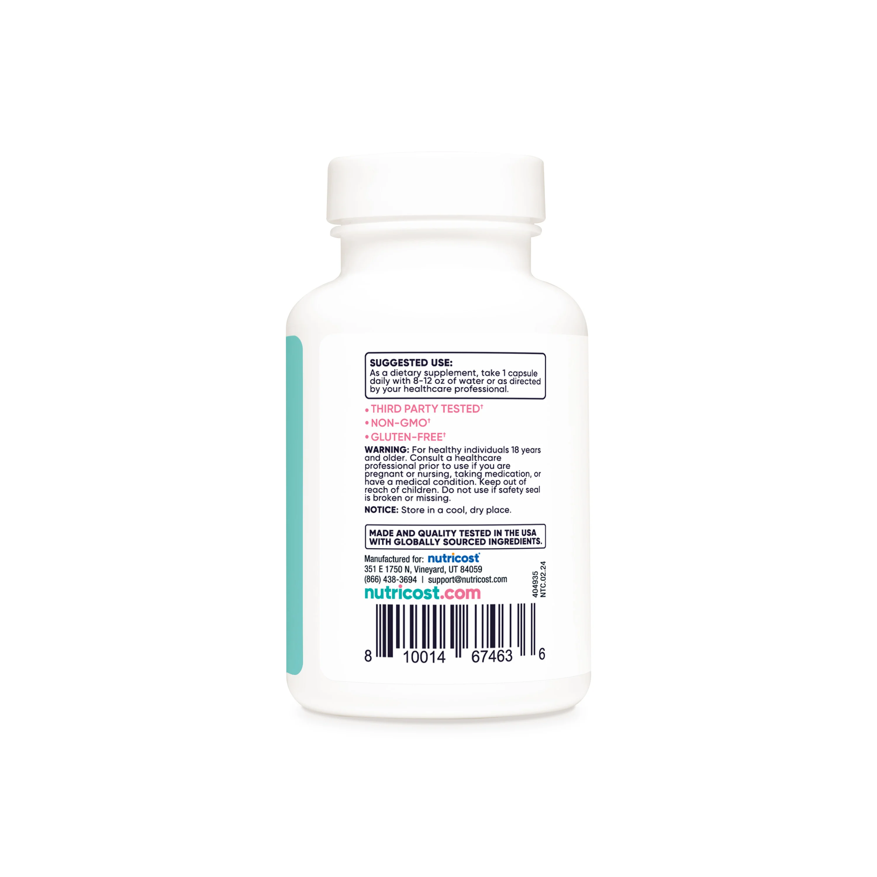 Nutricost Folic Acid for Women - Image 3