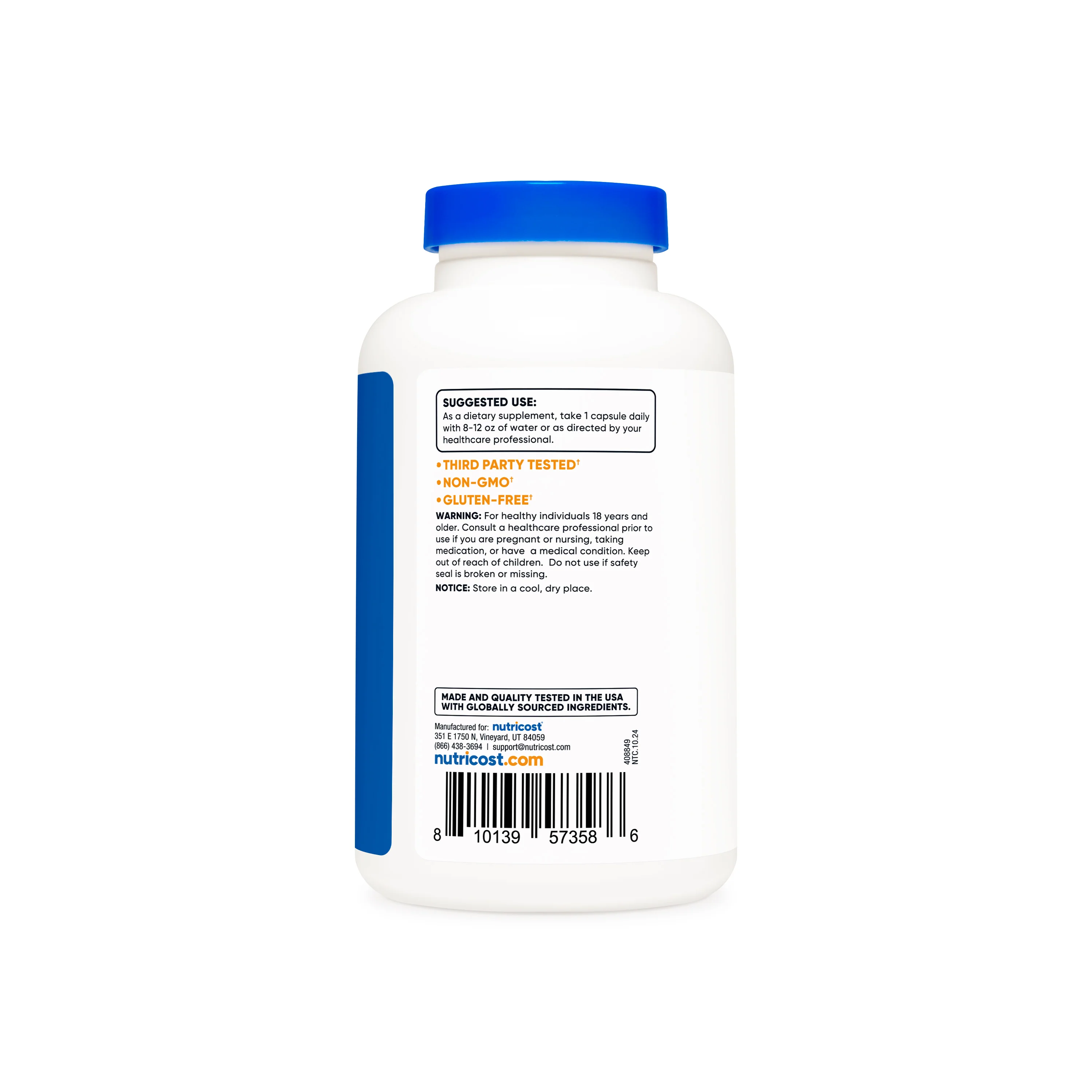 Nutricost Ginger Root Extract Capsules - Image 3