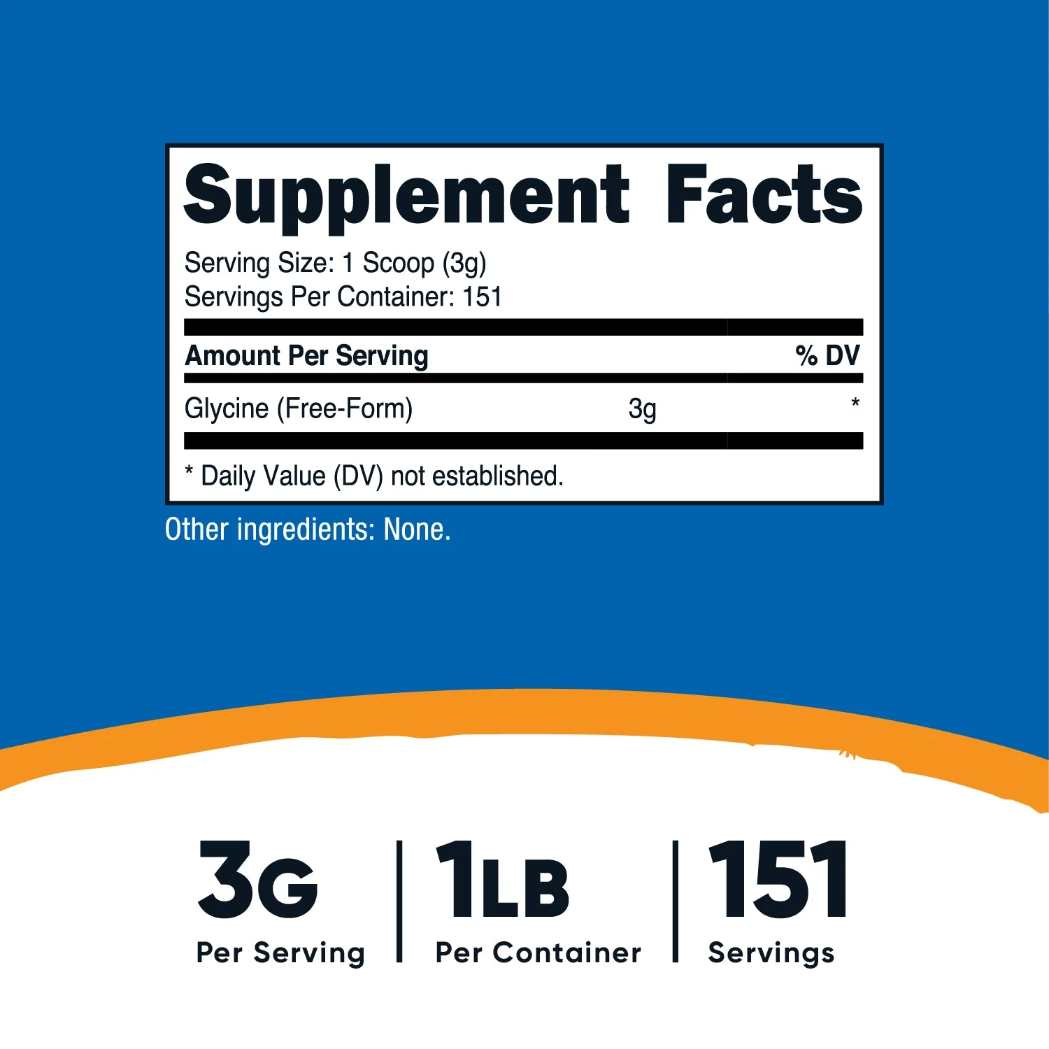 Nutricost Glycine Powder - Image 2