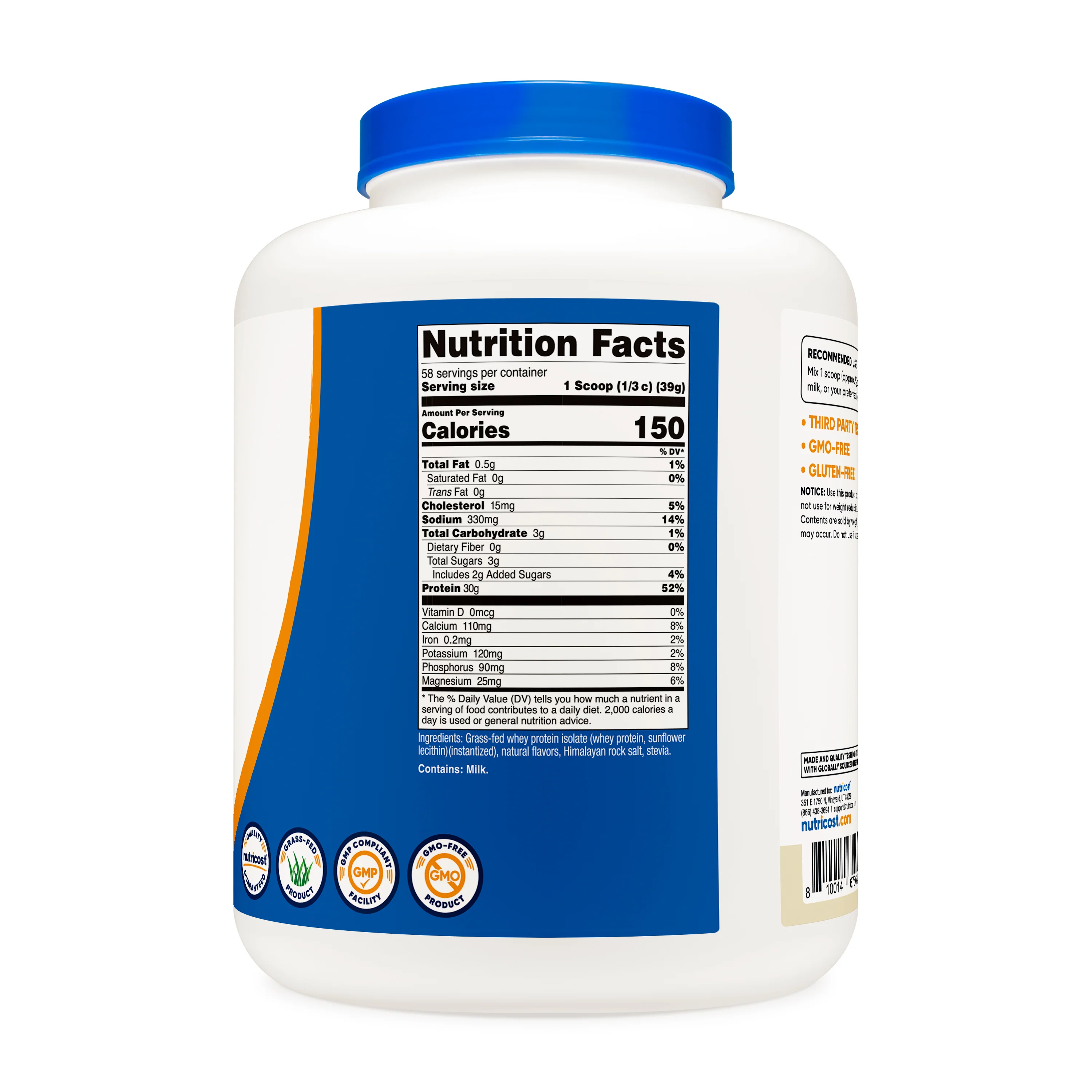Nutricost Grass-Fed Whey Protein Isolate - Image 17