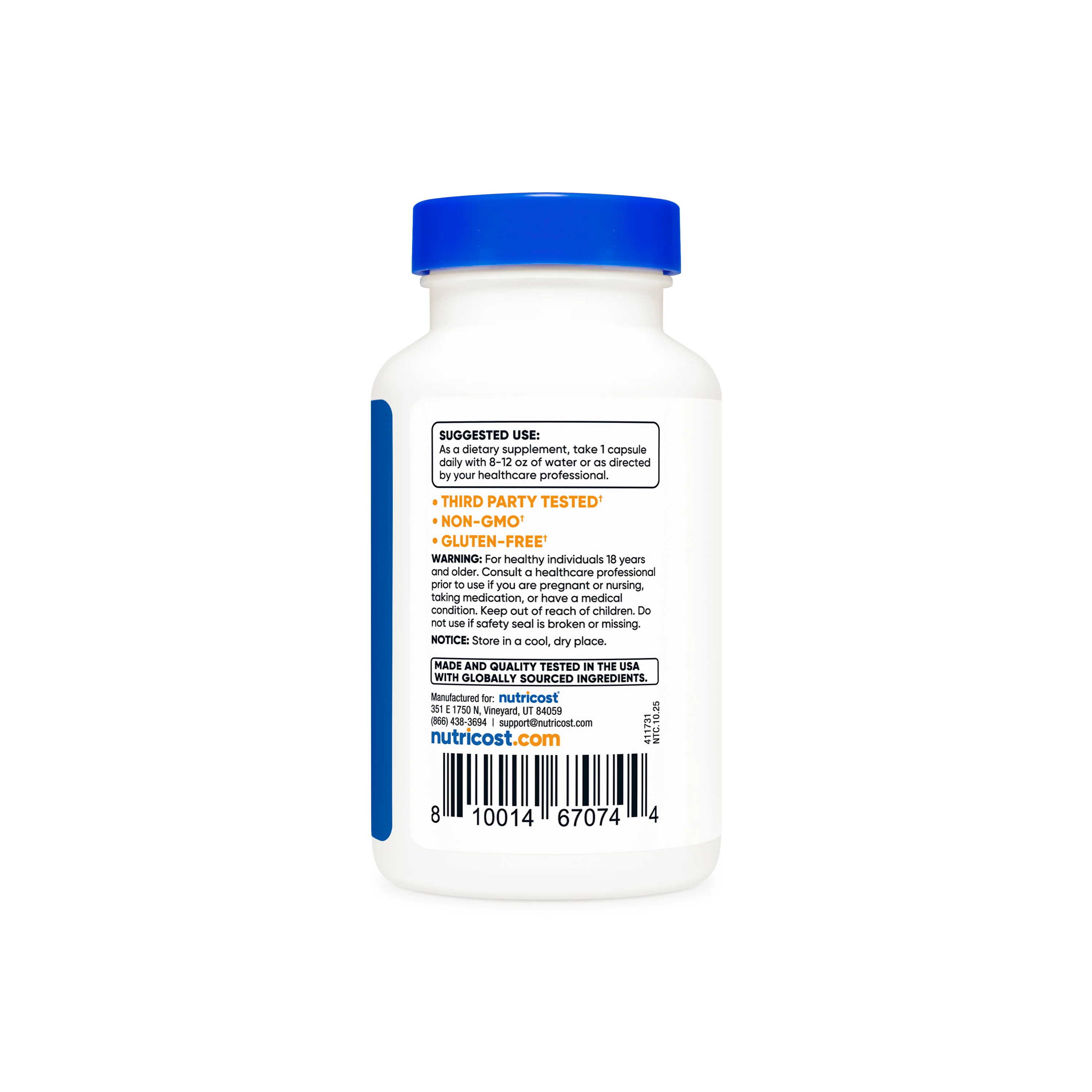 Nutricost Holy Basil Capsules - Image 3