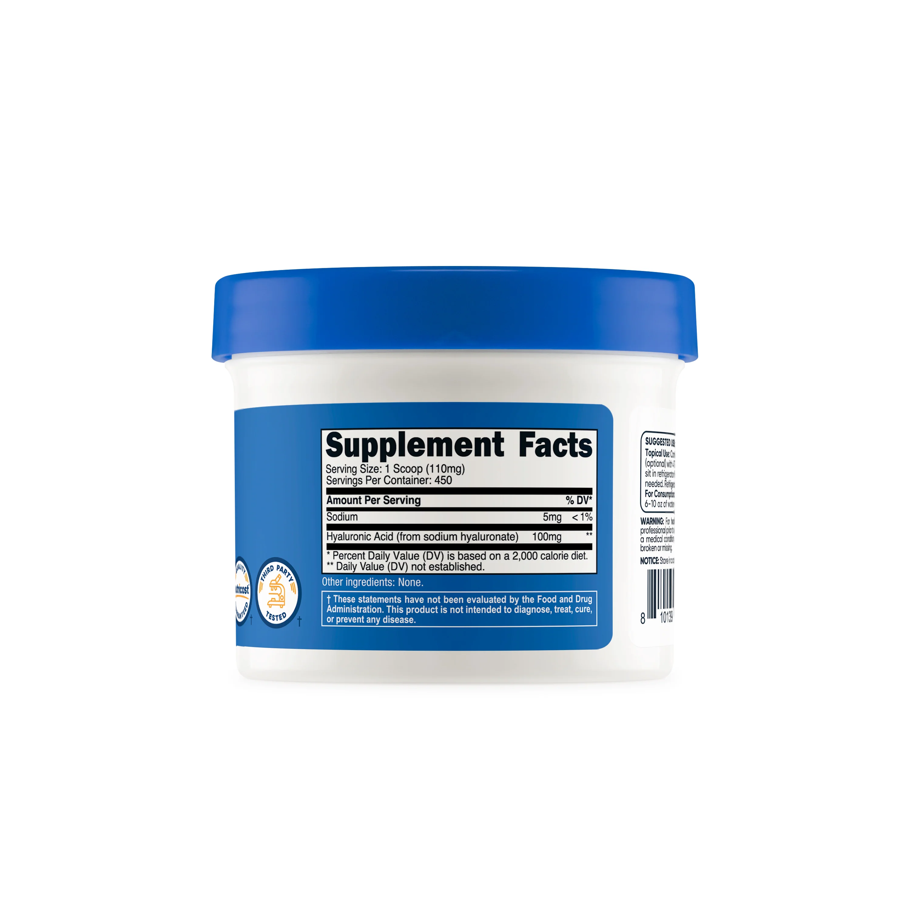 Nutricost Hyaluronic Acid Powder - Image 2