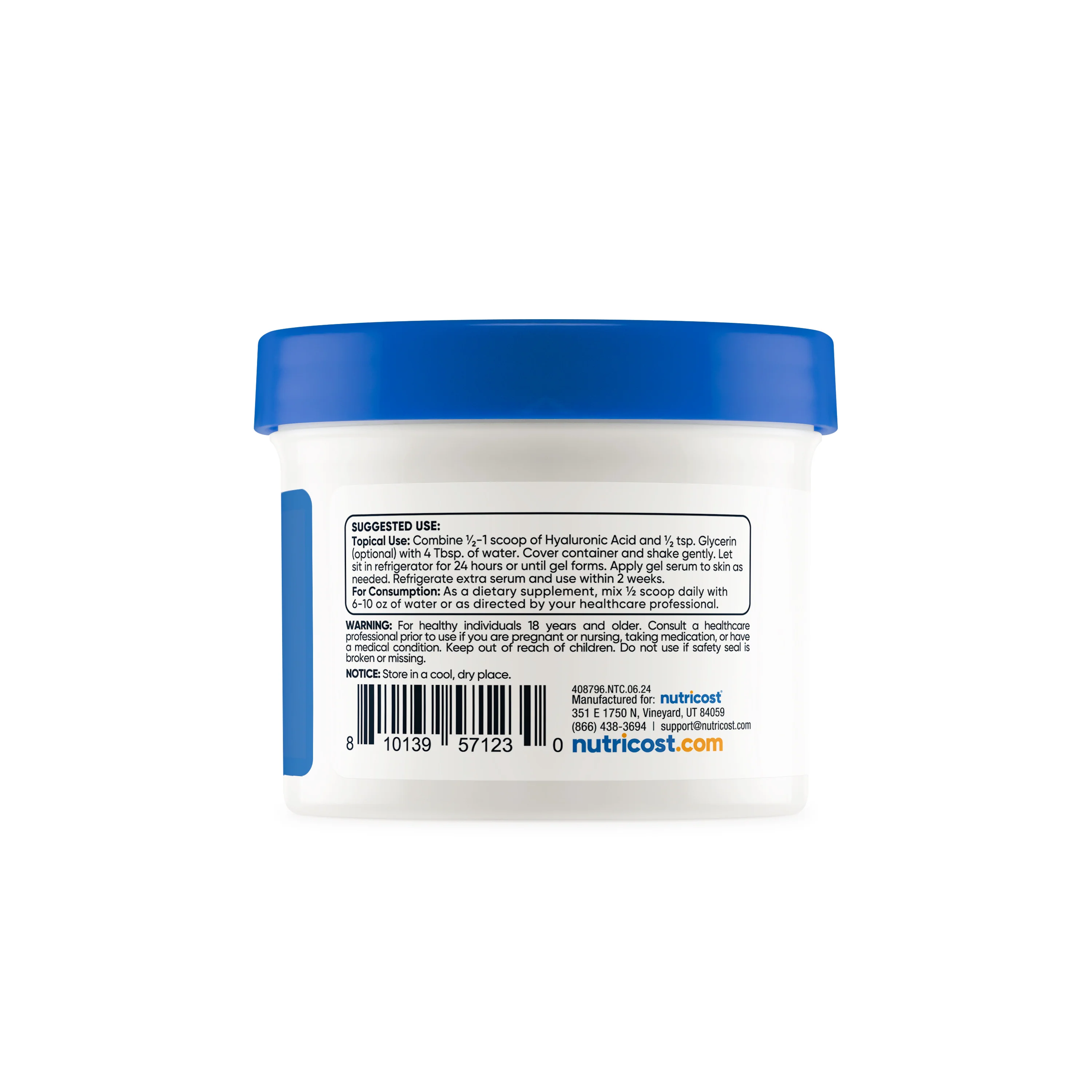 Nutricost Hyaluronic Acid Powder - Image 3