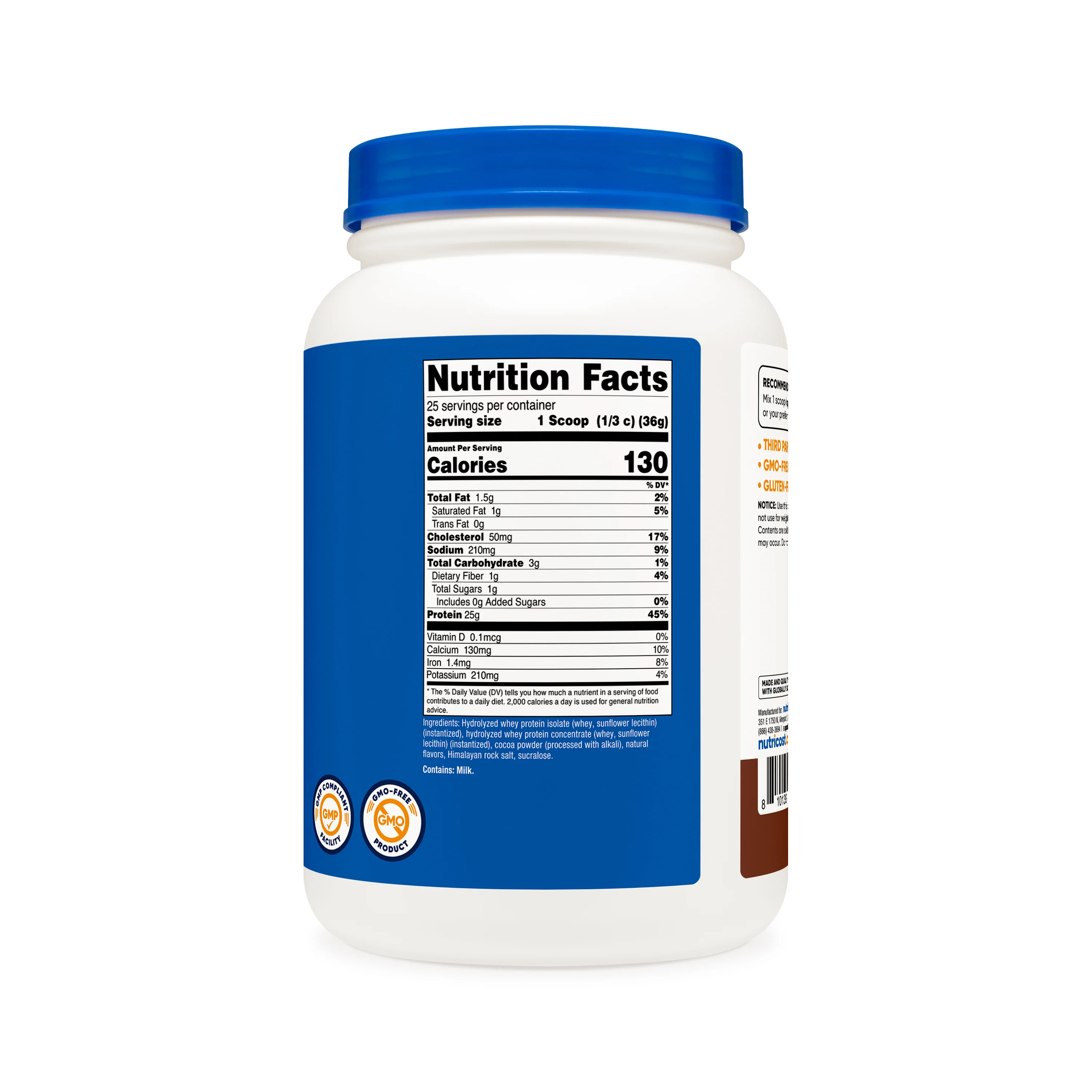 Nutricost Hydrolyzed Whey Protein Powder - Image 2