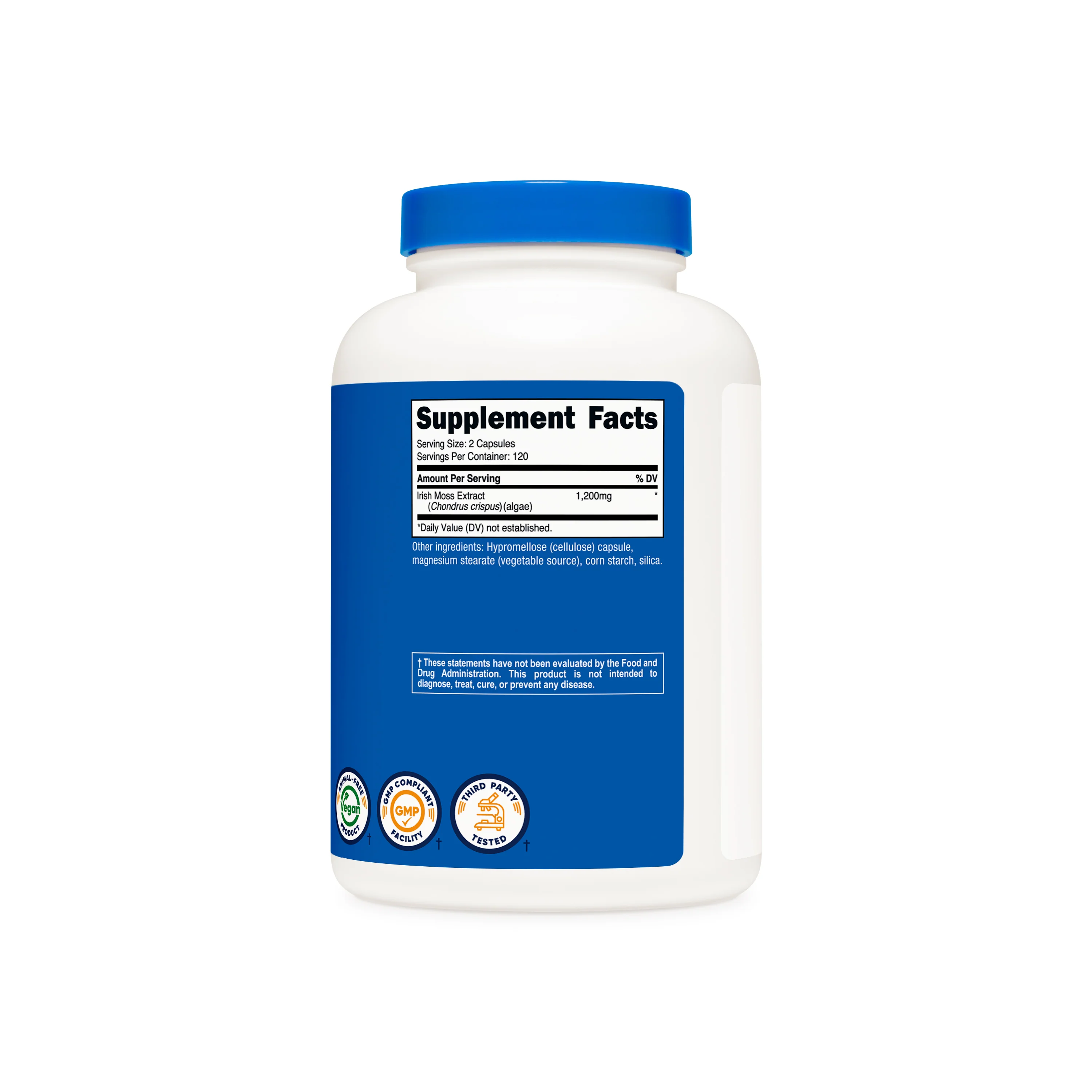 Nutricost Irish Sea Moss Capsules - Image 2