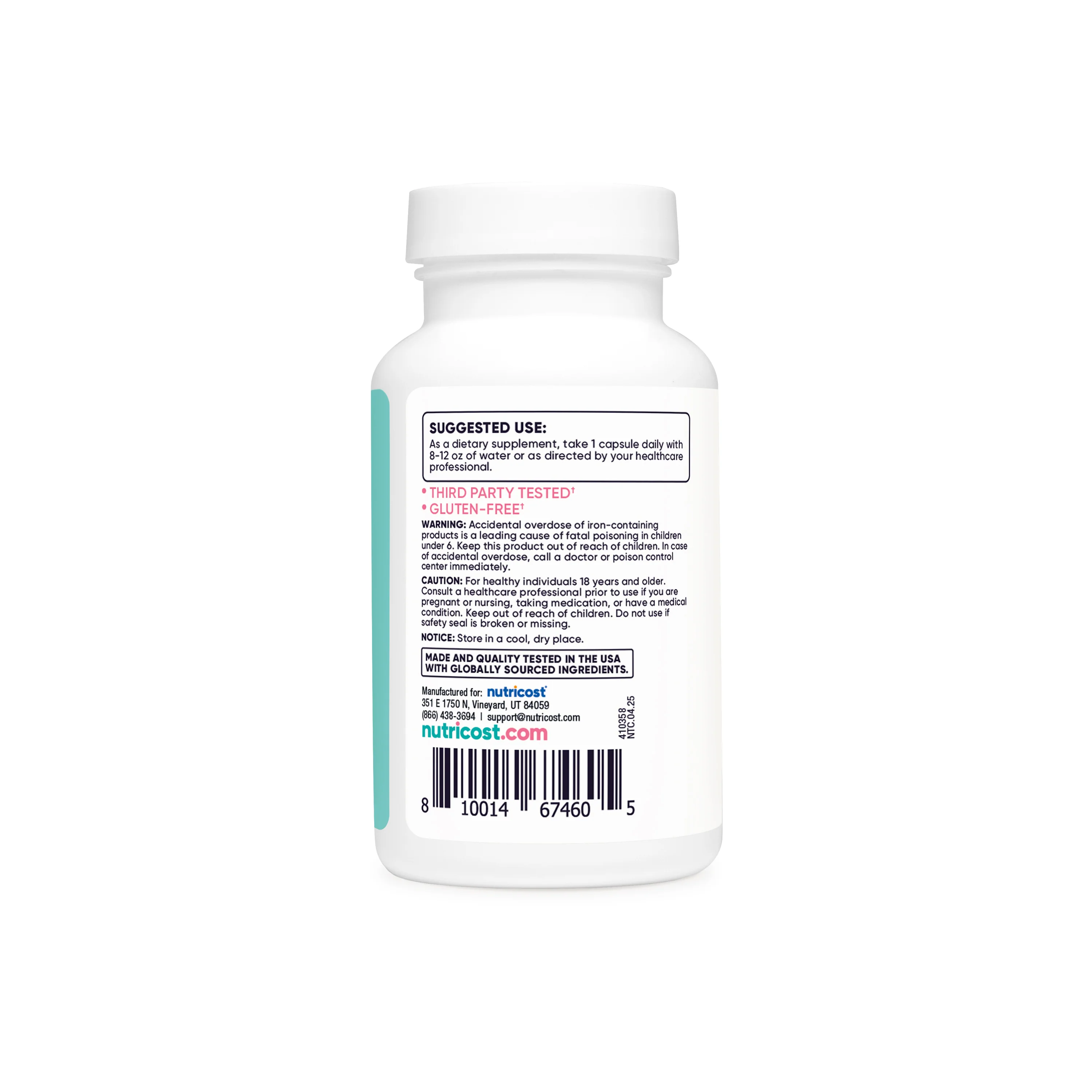 Nutricost Iron for Women - Image 3