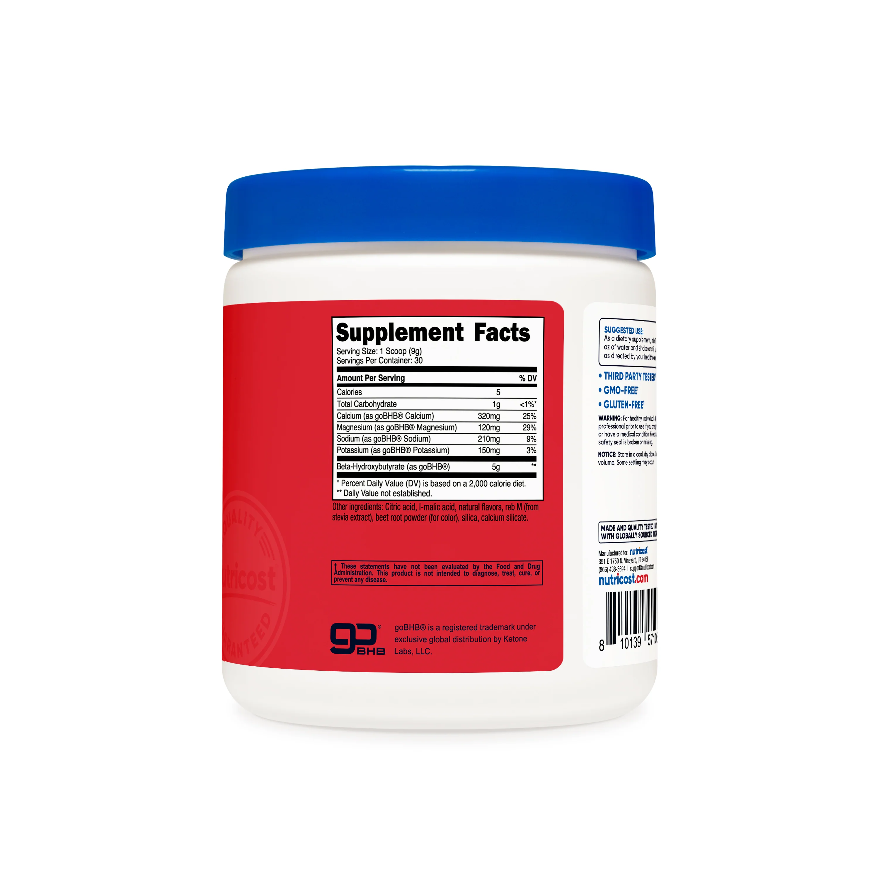 Nutricost Ketone BHB Salt 4-in-1 Powder - Image 11