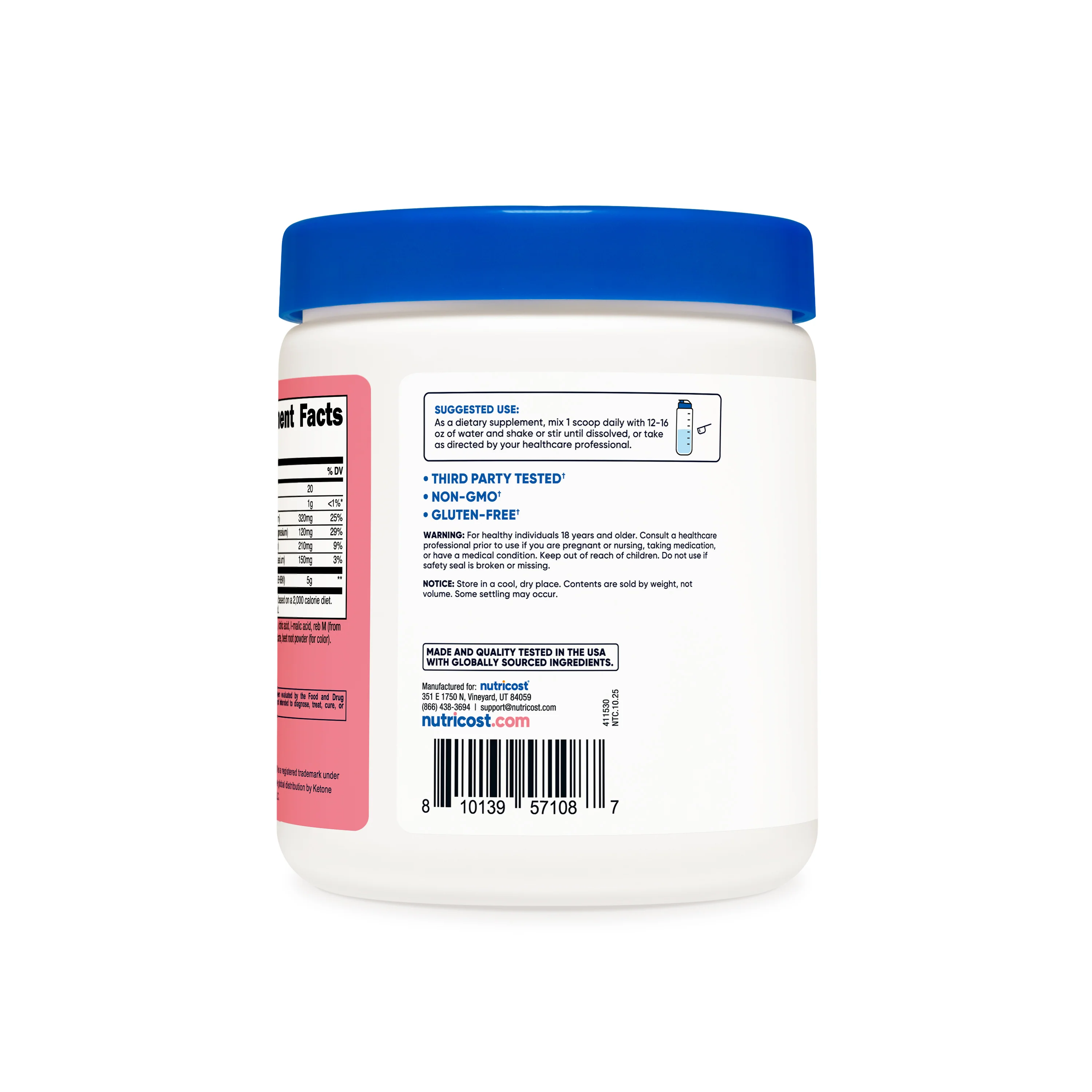 Nutricost Ketone BHB Salt 4-in-1 Powder - Image 15