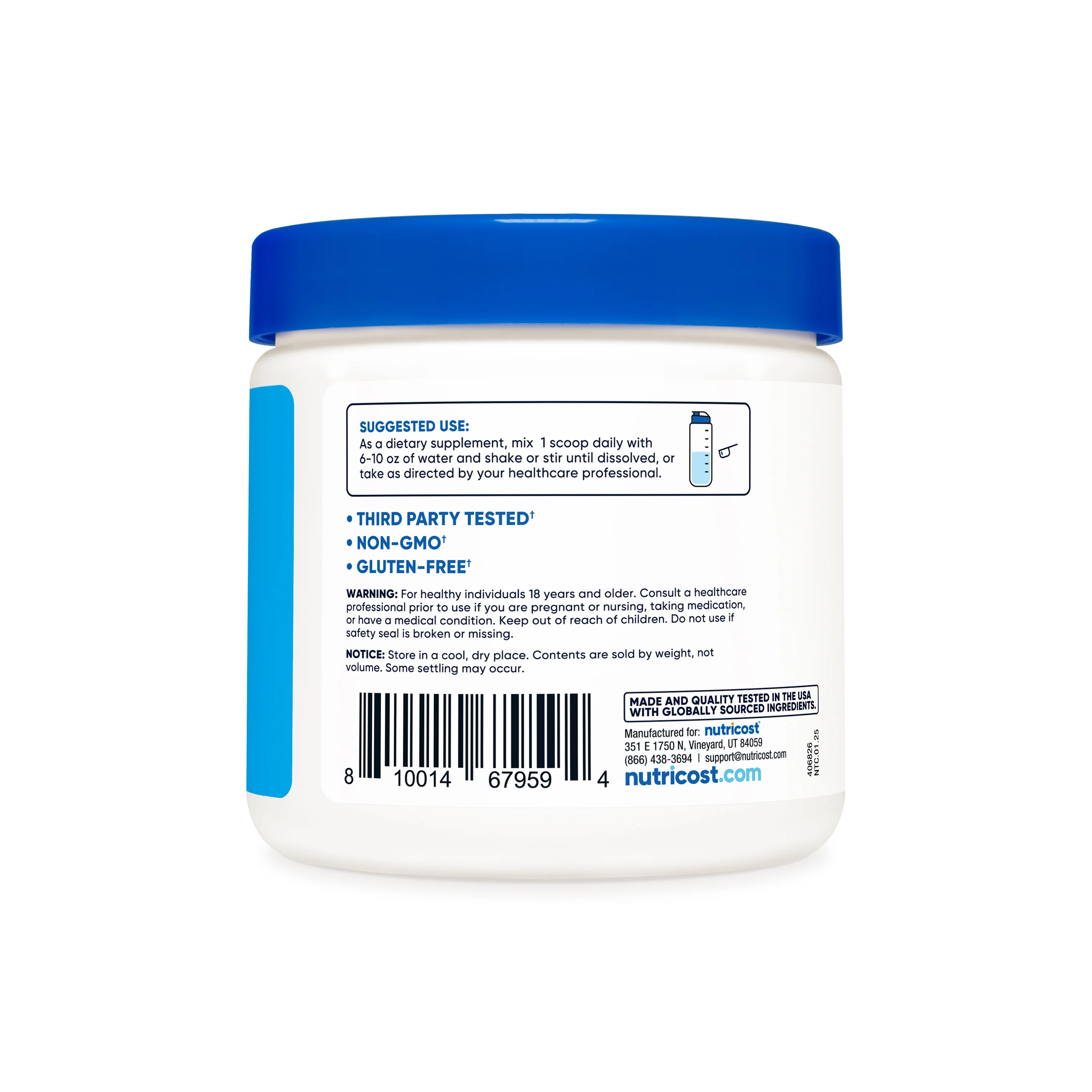 Nutricost Ketone BHB Salt Powders (Calcium, Magnesium, Potassium, Sodium) - Image 6