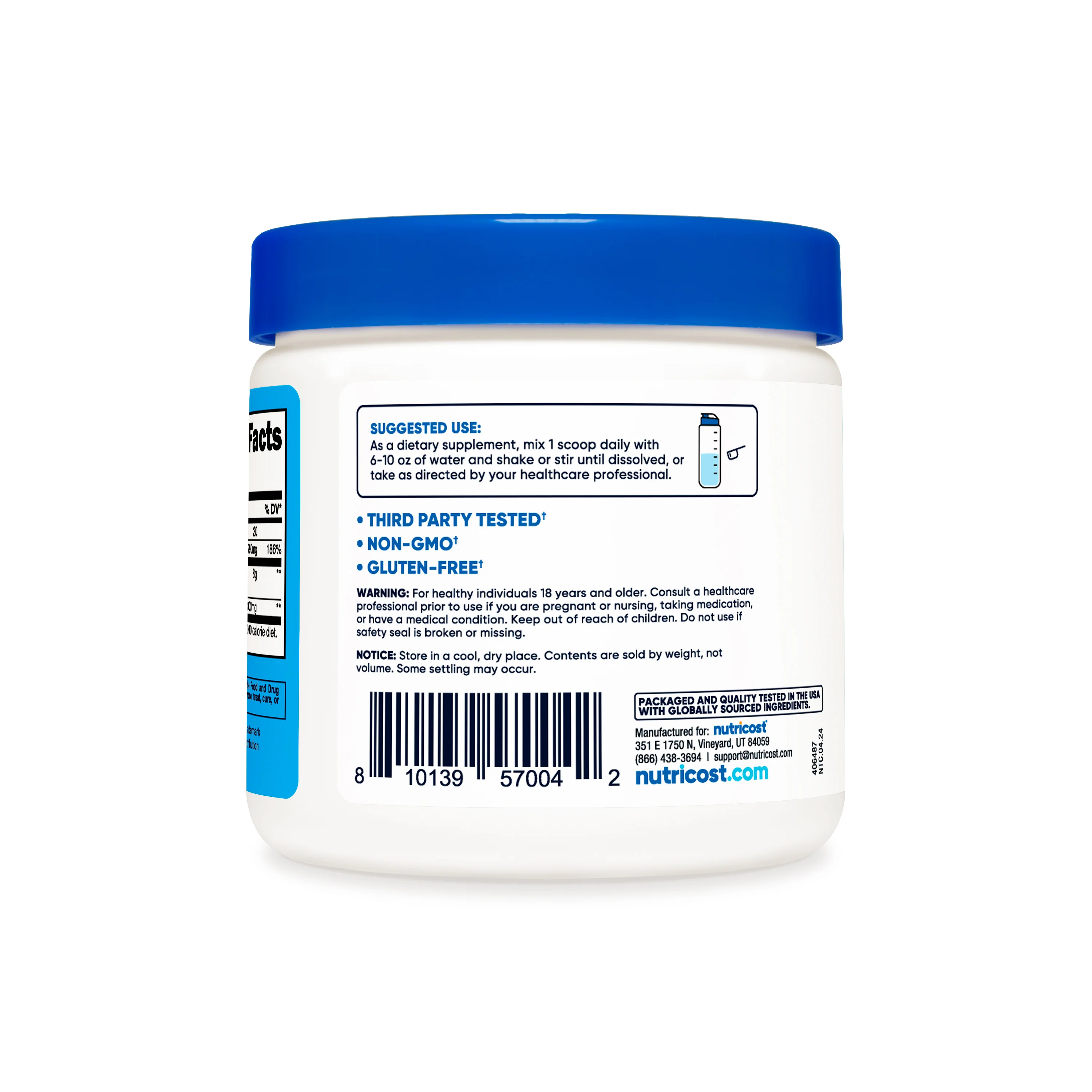 Nutricost Ketone BHB Salt Powders (Calcium, Magnesium, Potassium, Sodium) - Image 9