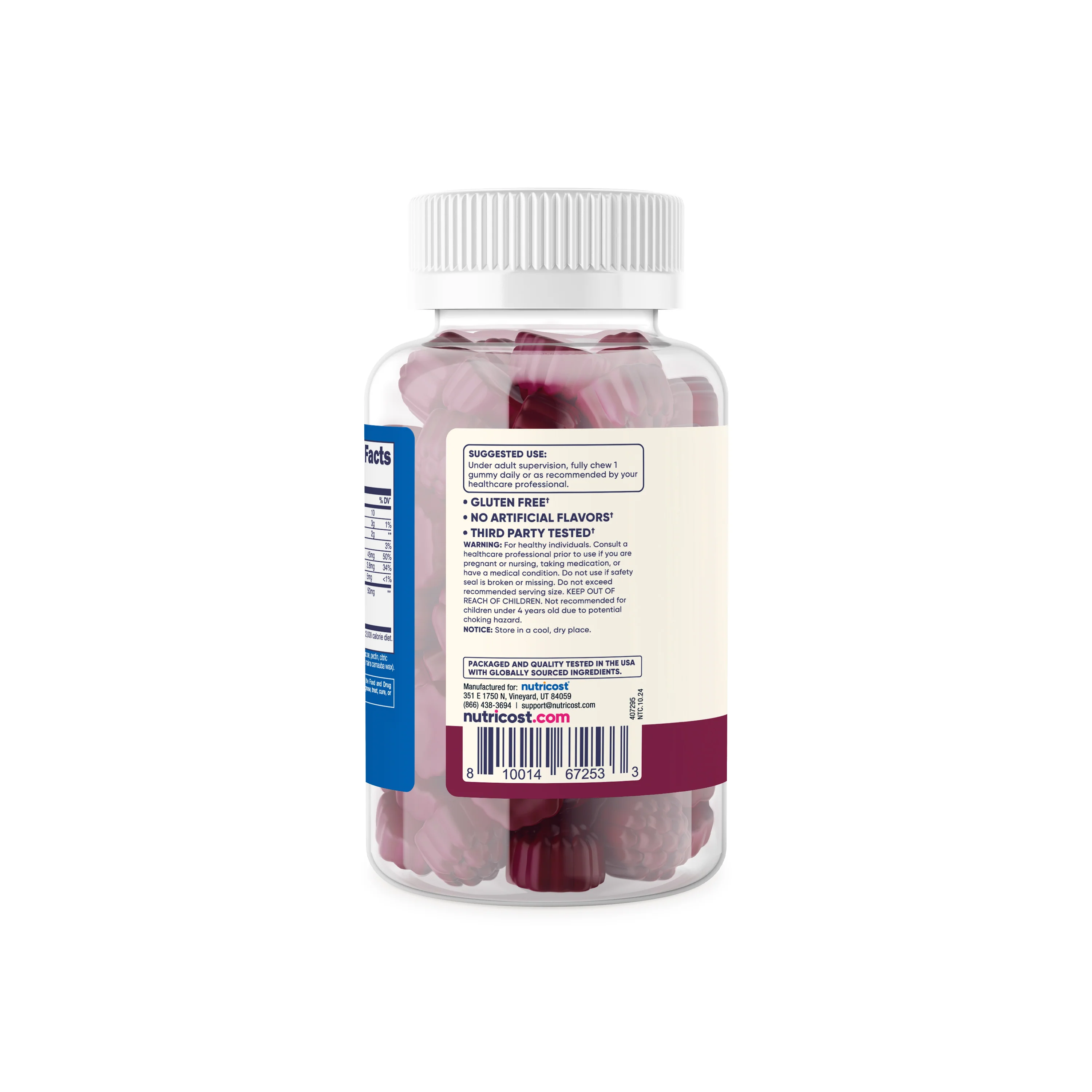 Nutricost Kids Elderberry Gummies - Image 3