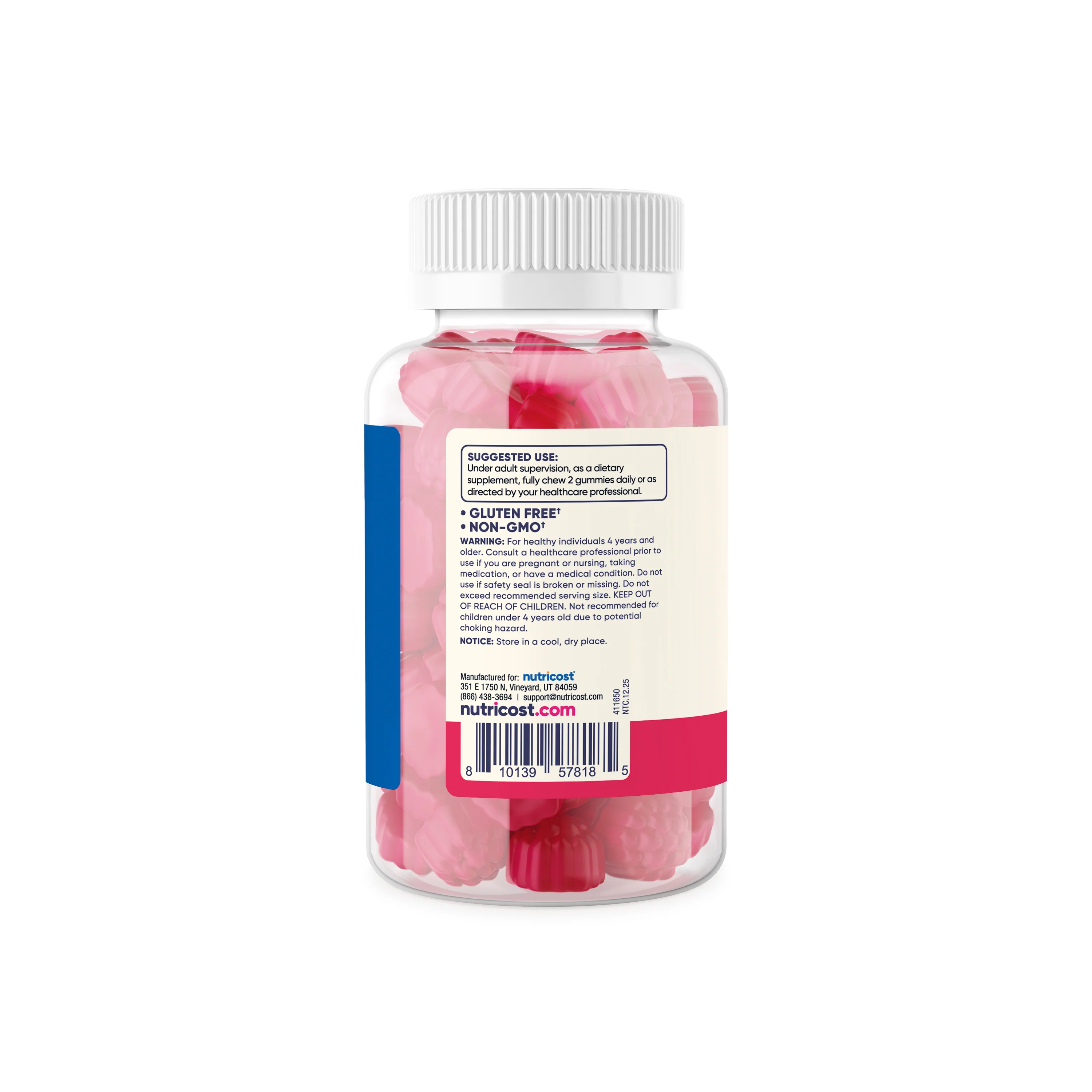 Nutricost Kids Fiber Gummies - Image 3