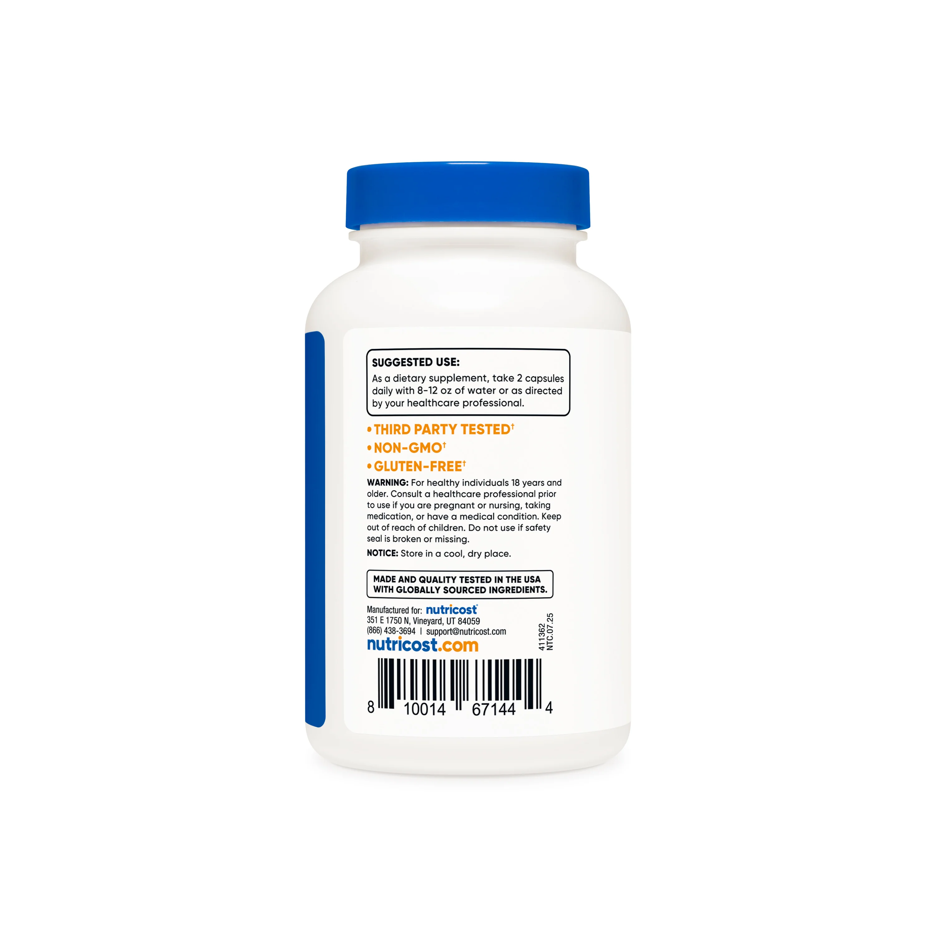 Nutricost L-Carnitine Tartrate Capsules - Image 3