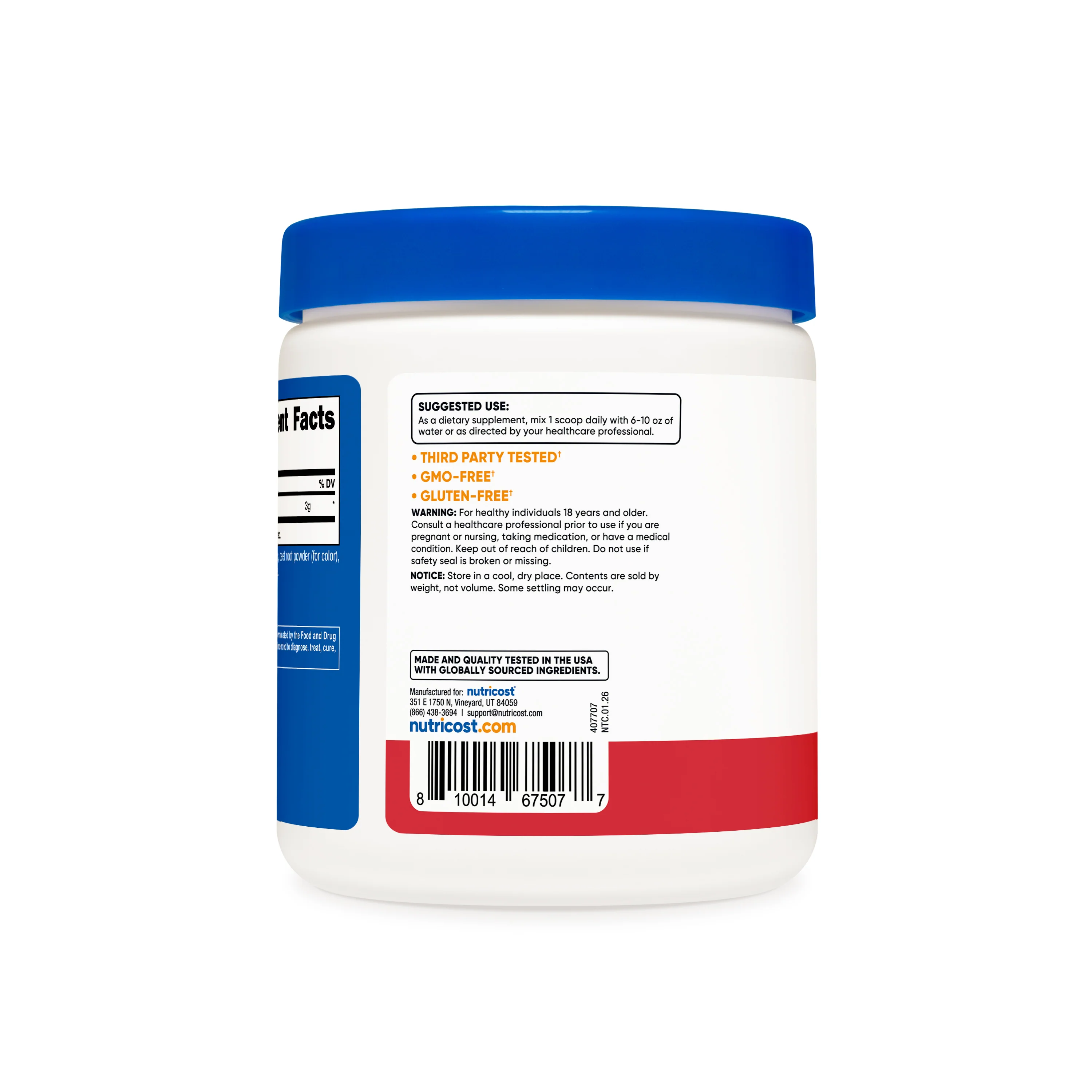 Nutricost L-Citrulline Malate (2:1) Flavored Powder - Image 18