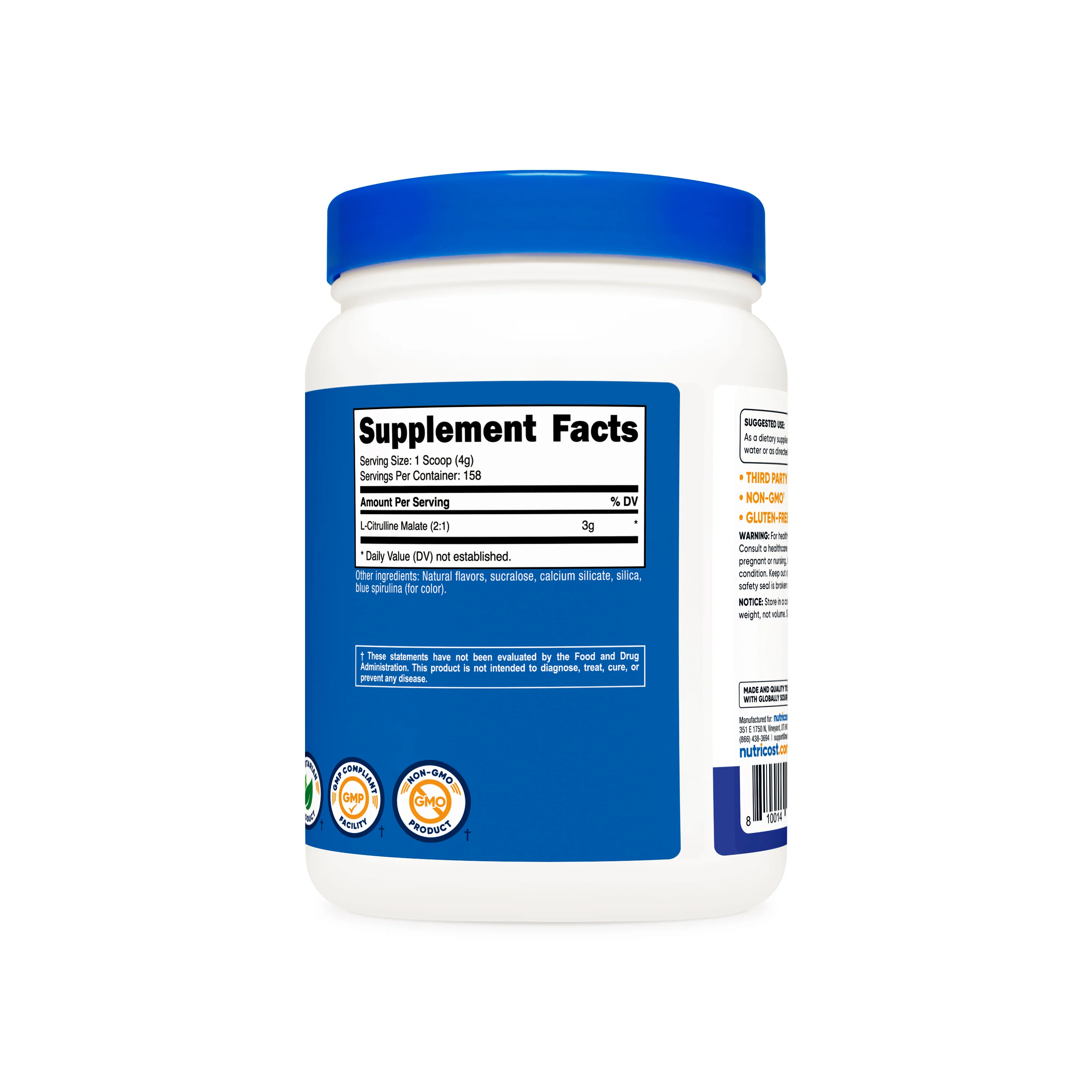 Nutricost L-Citrulline Malate (2:1) Flavored Powder - Image 7