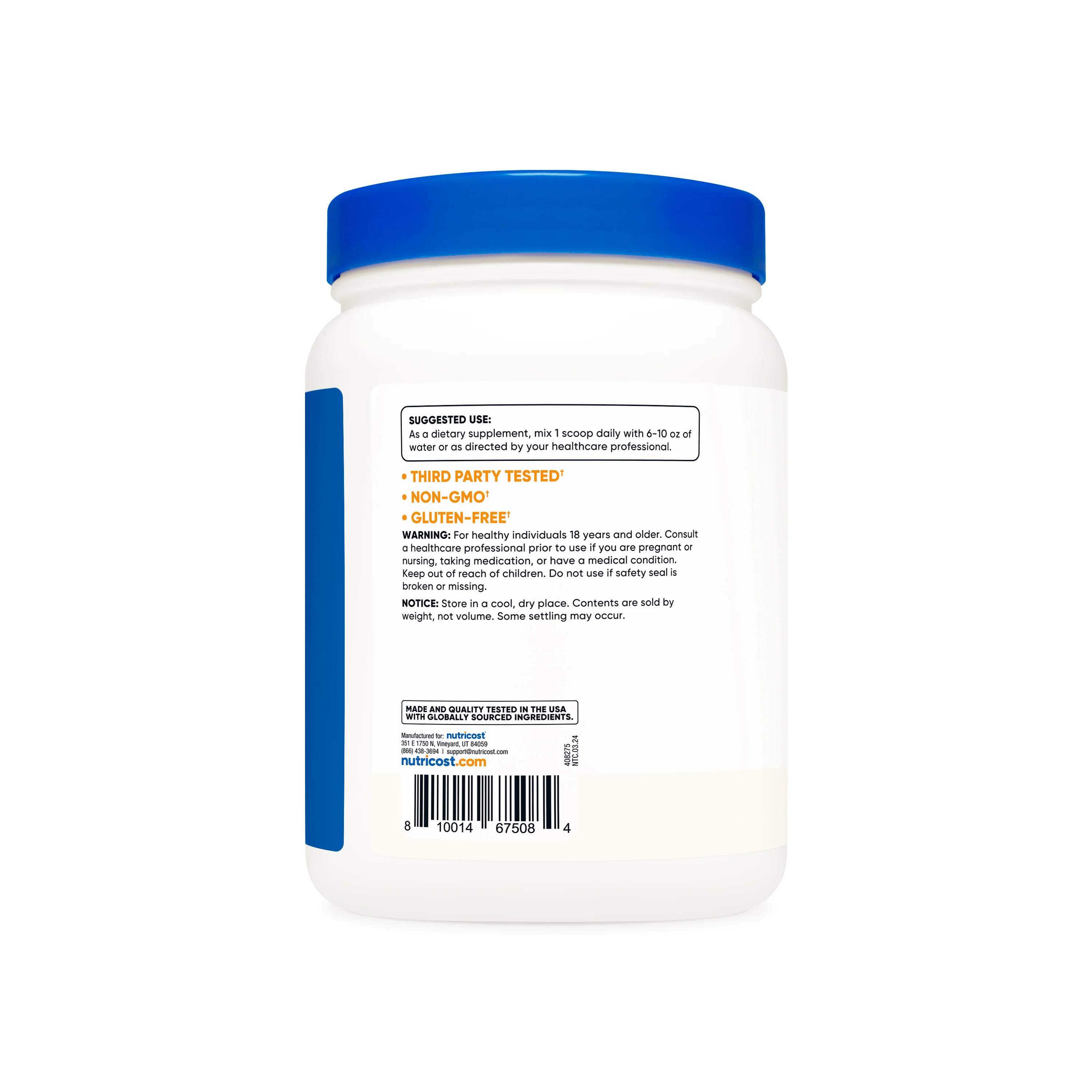 Nutricost L-Citrulline Malate (2:1) Unflavored Powder - Image 5