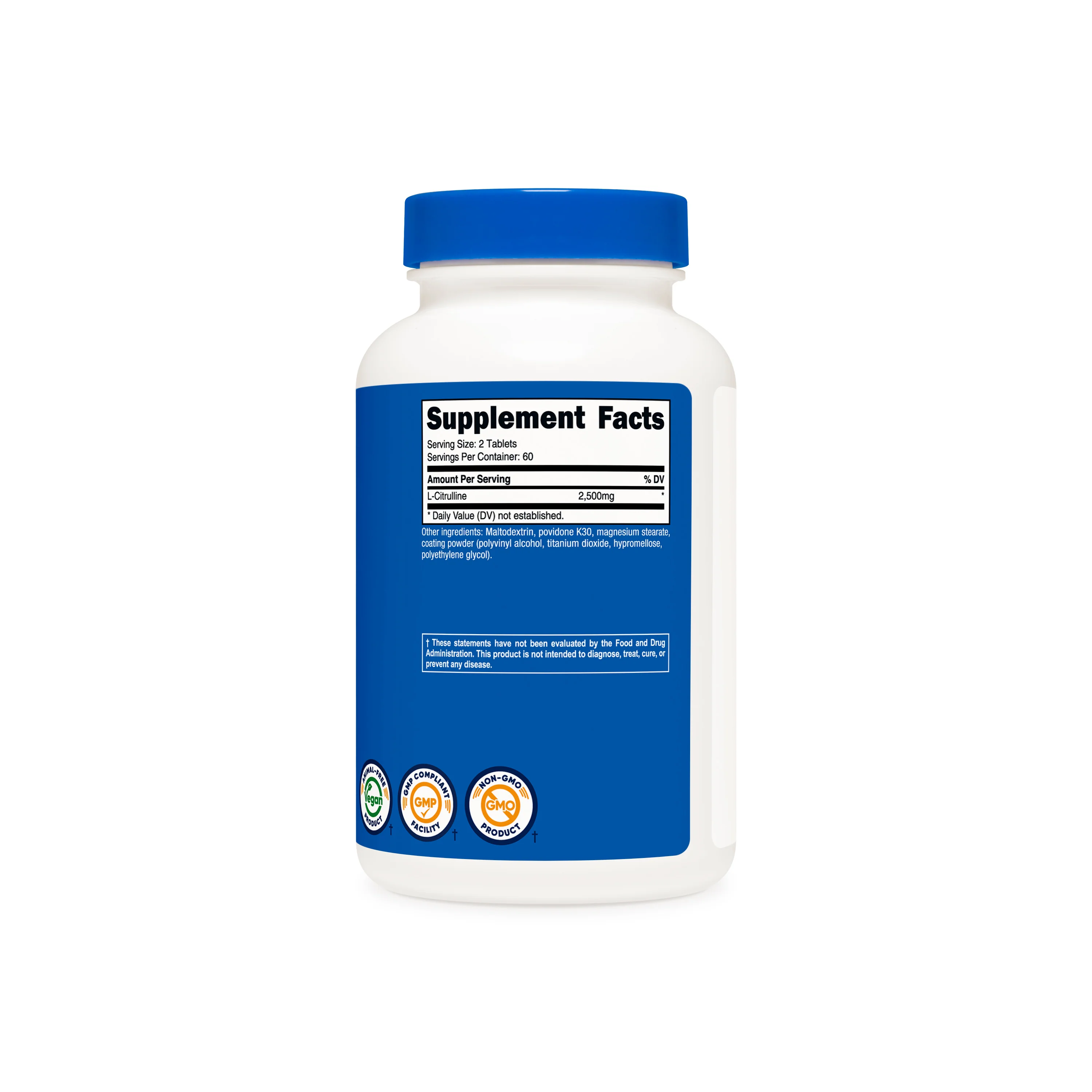 Nutricost L-Citrulline Tablets - Image 2