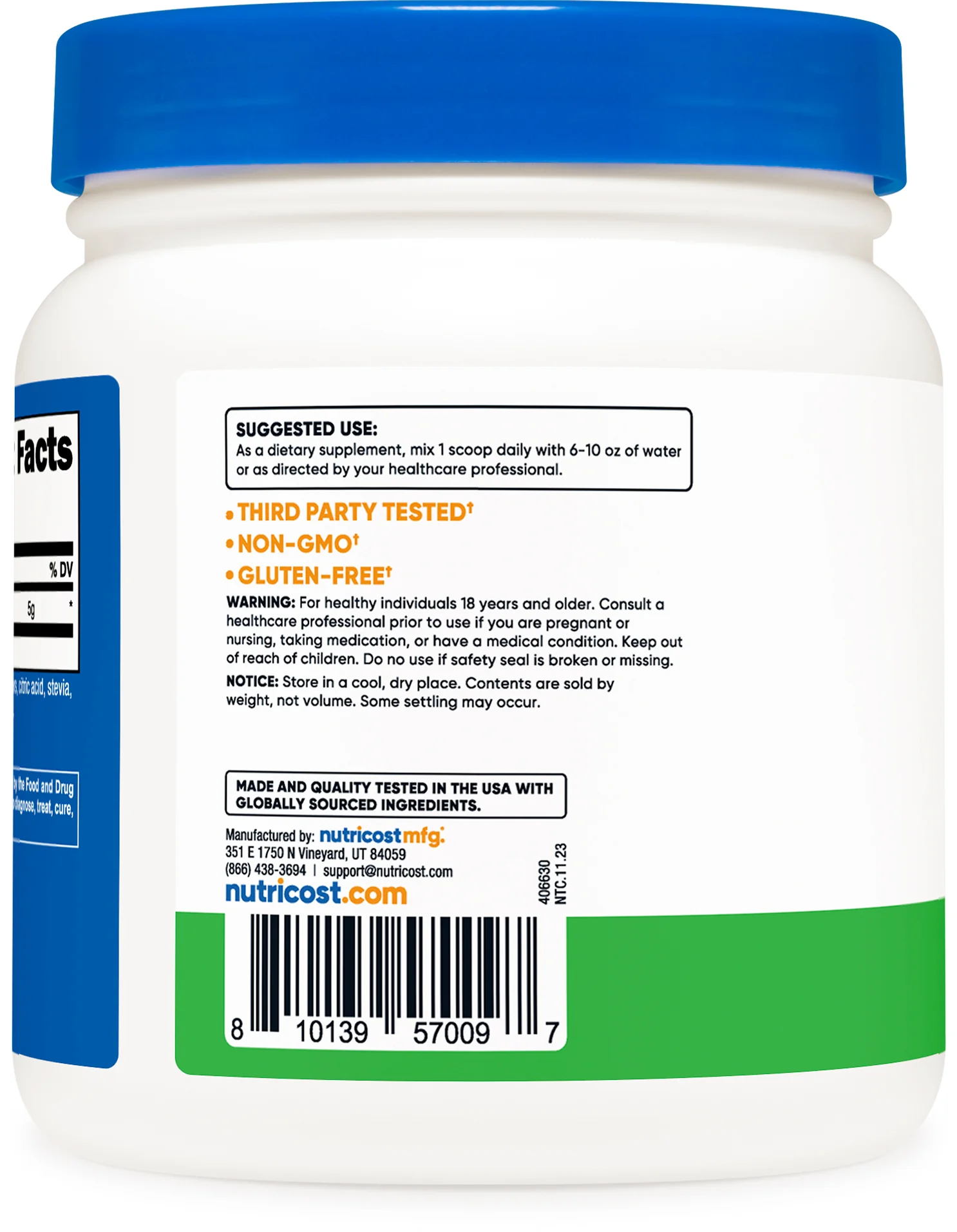 Nutricost L-Glutamine Powder - Image 18