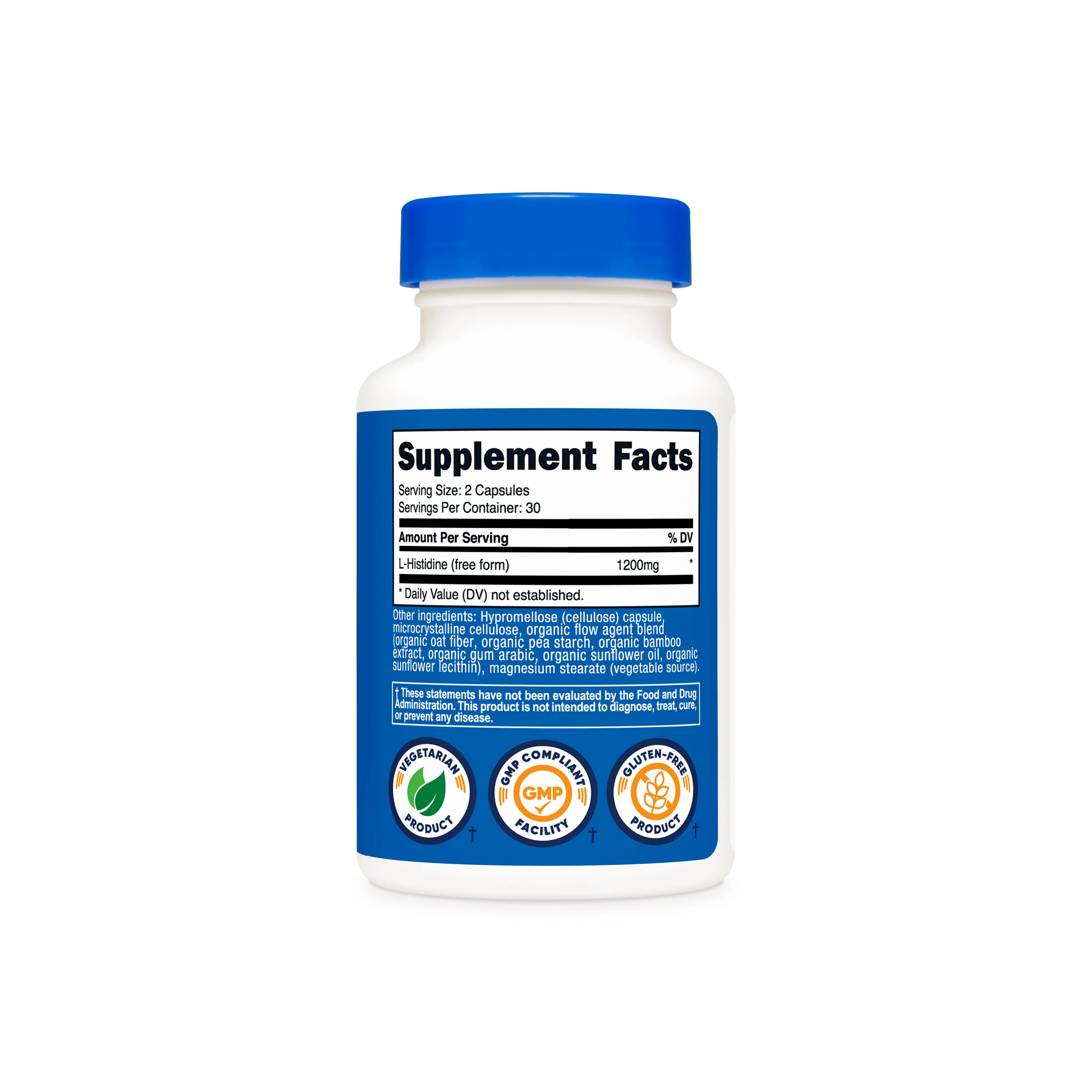 Nutricost L-Histidine - Image 2