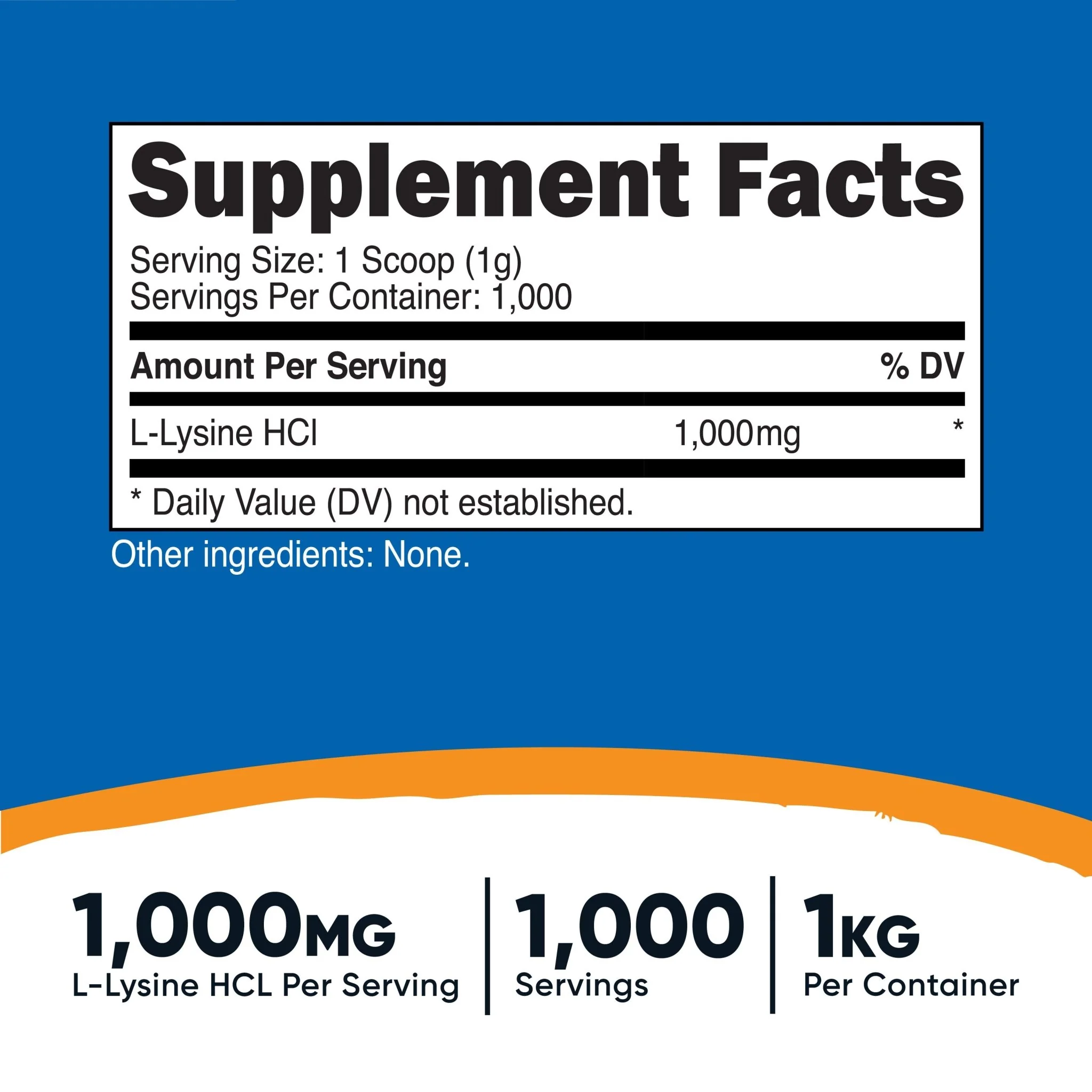 Nutricost L-Lysine Powder - Image 4