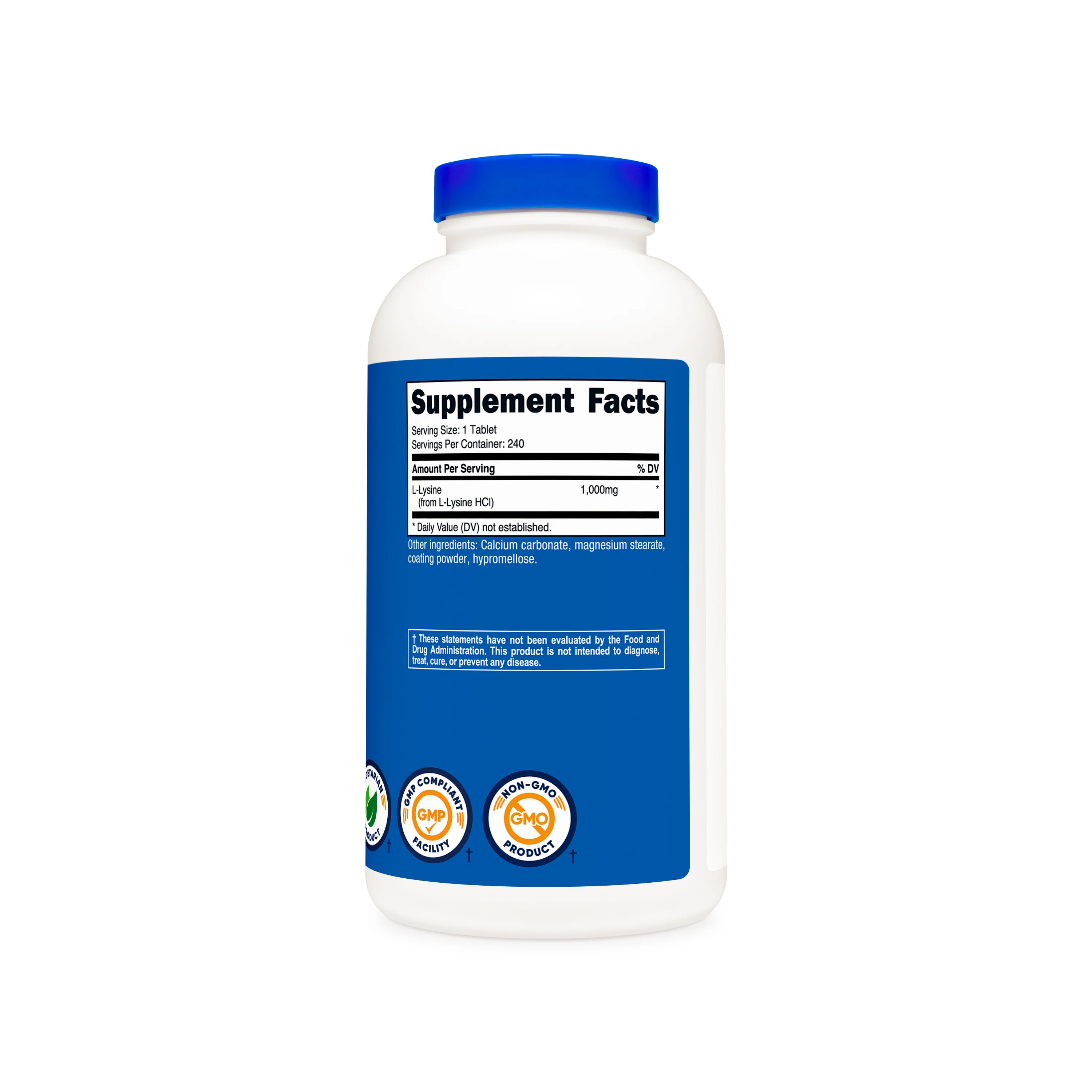 Nutricost L-Lysine Tablets - Image 5