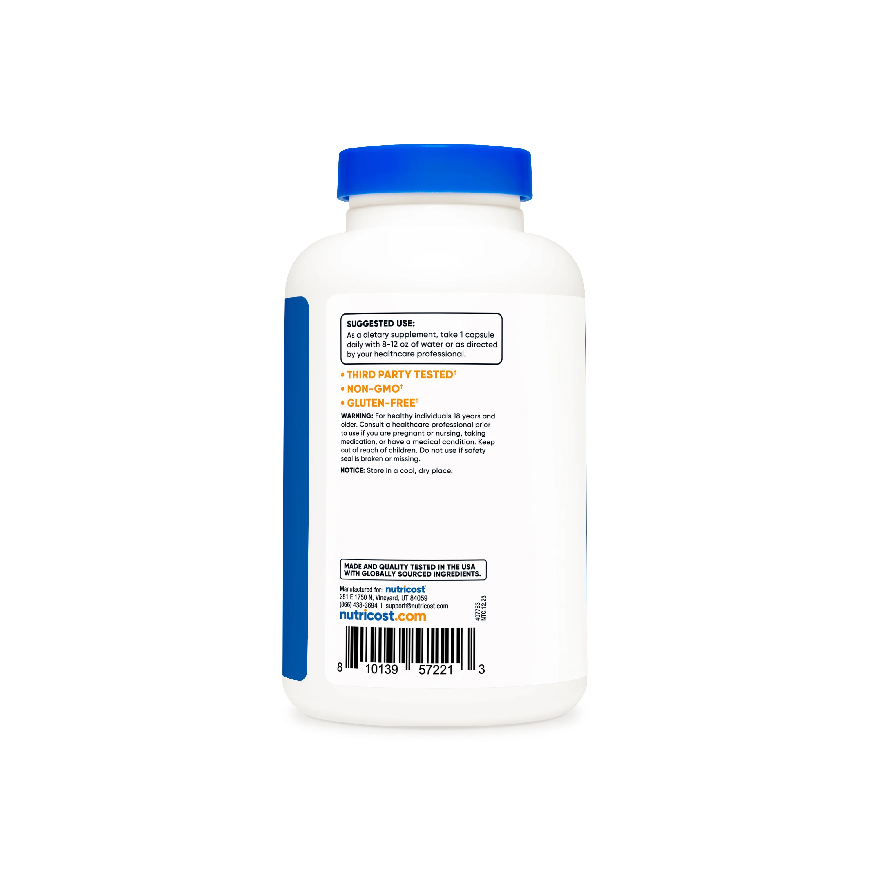 Nutricost L-Ornithine Capsules - Image 2