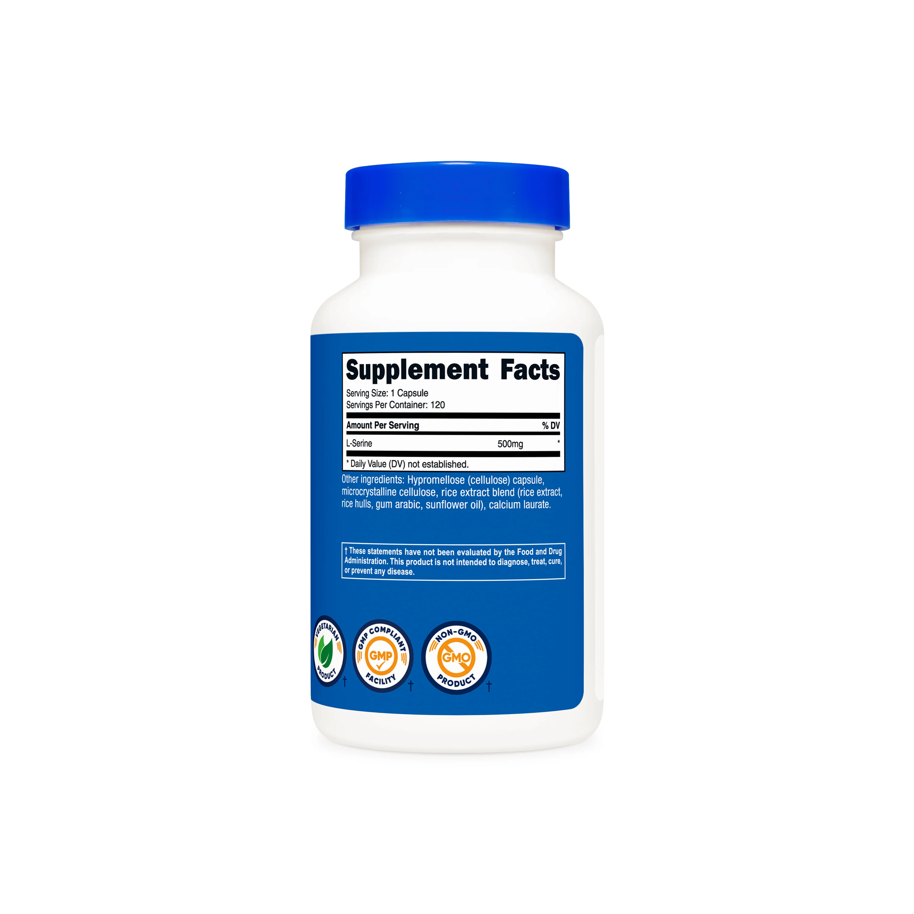 Nutricost L-Serine Capsules - Image 2