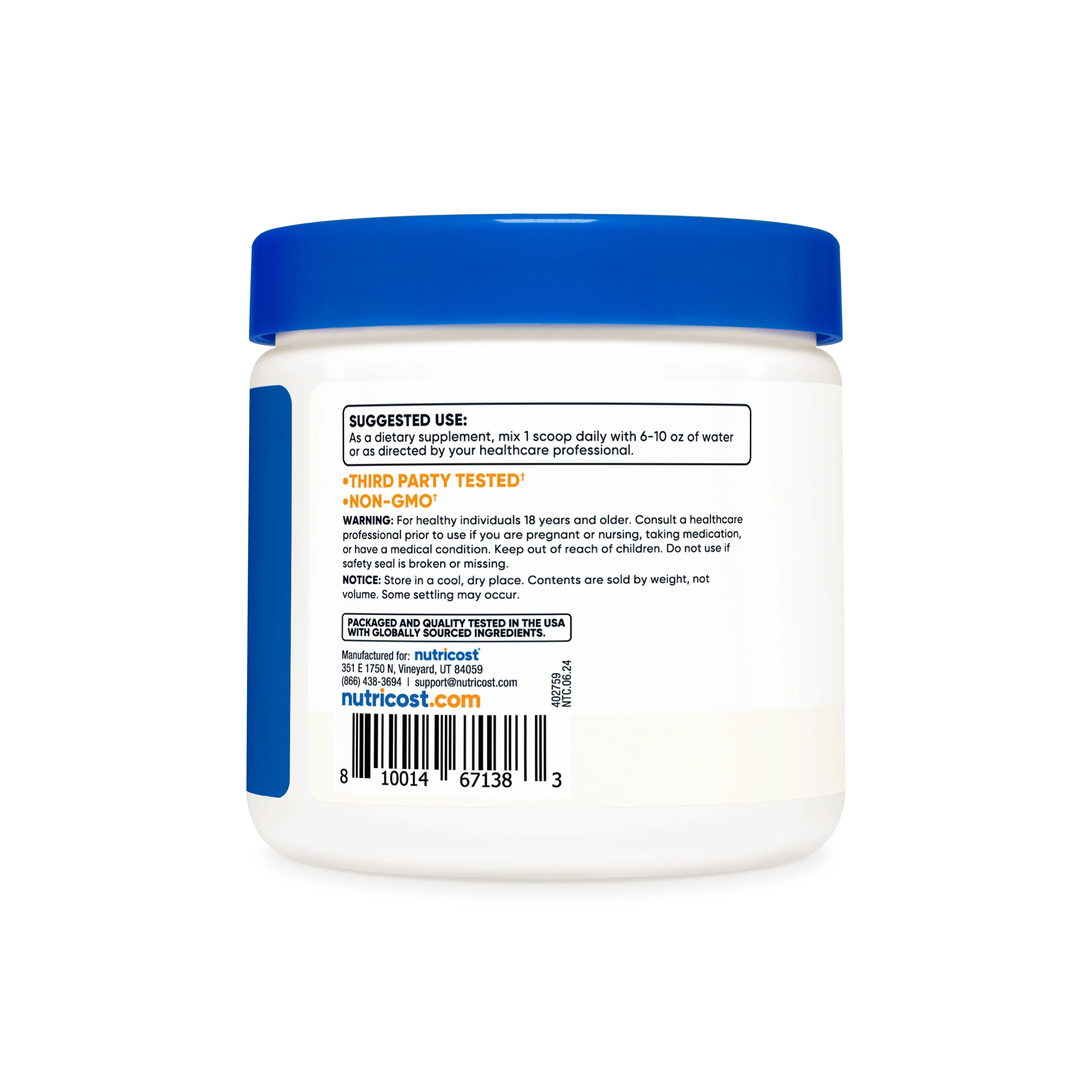 Nutricost L-Serine Powder - Image 3