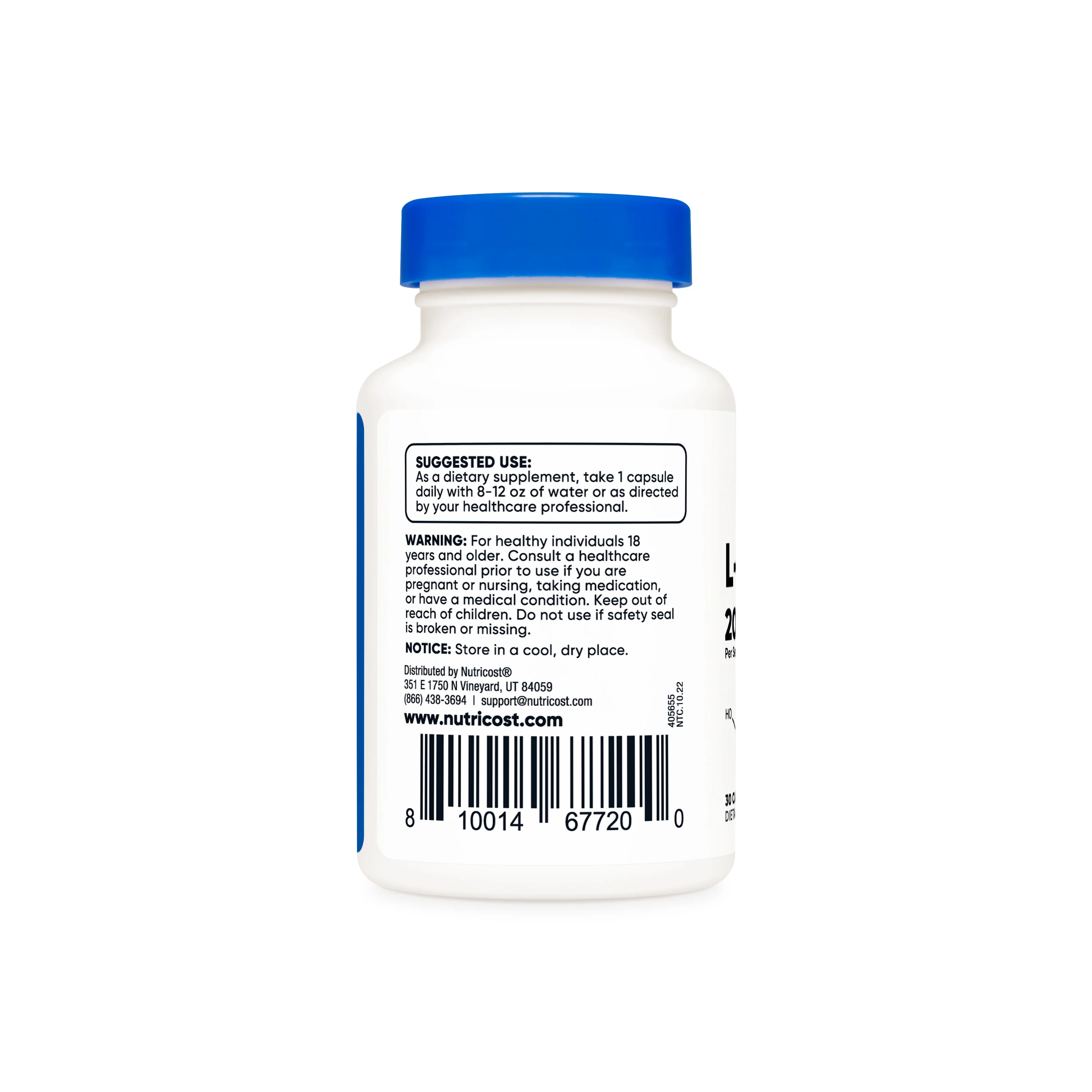 Nutricost L-Theanine Capsules - Image 3